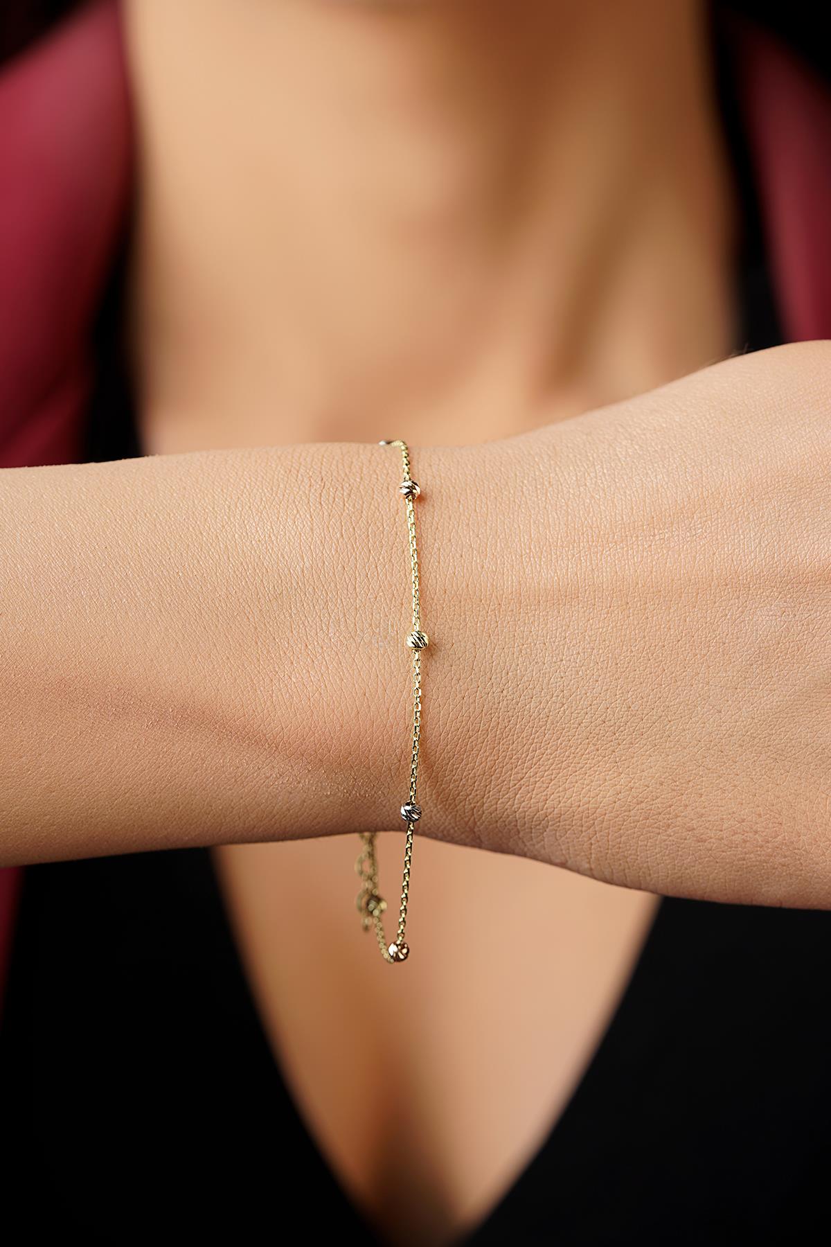 14K Altın Dorica Bracelet