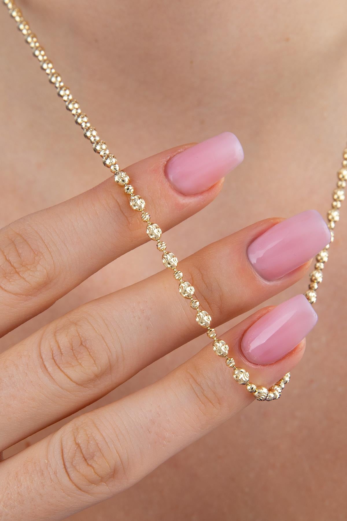 14K Gold Abelia Luxury Chain