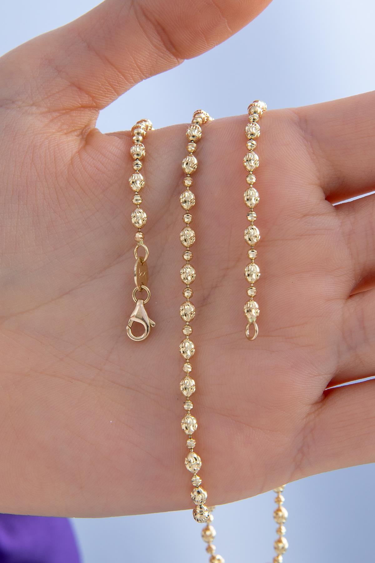 14K Gold Abelia Luxury Chain