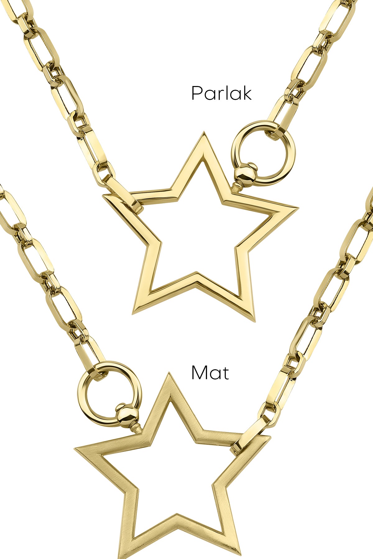 14K Gold Asteria Light Necklace