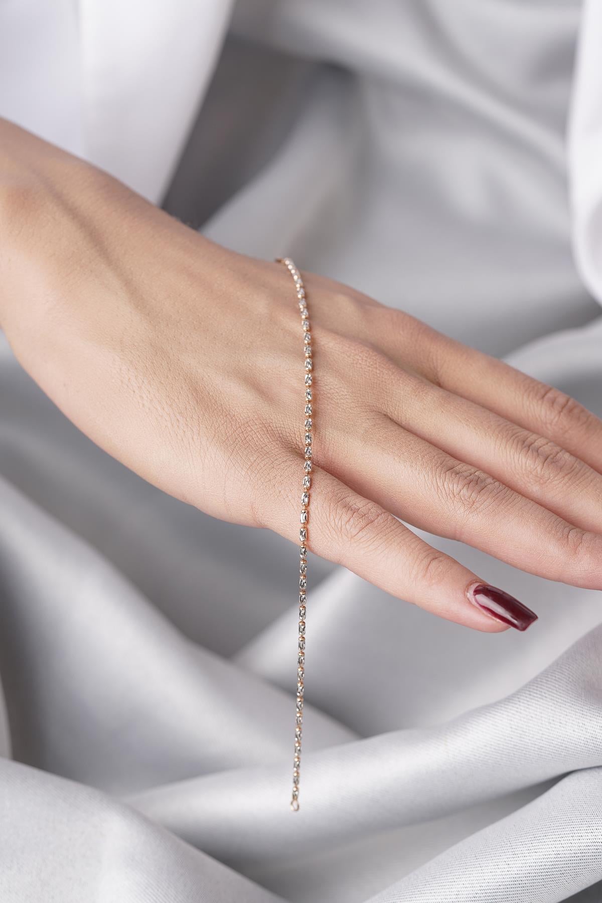 14K Solid Gold Belinda Bracelet