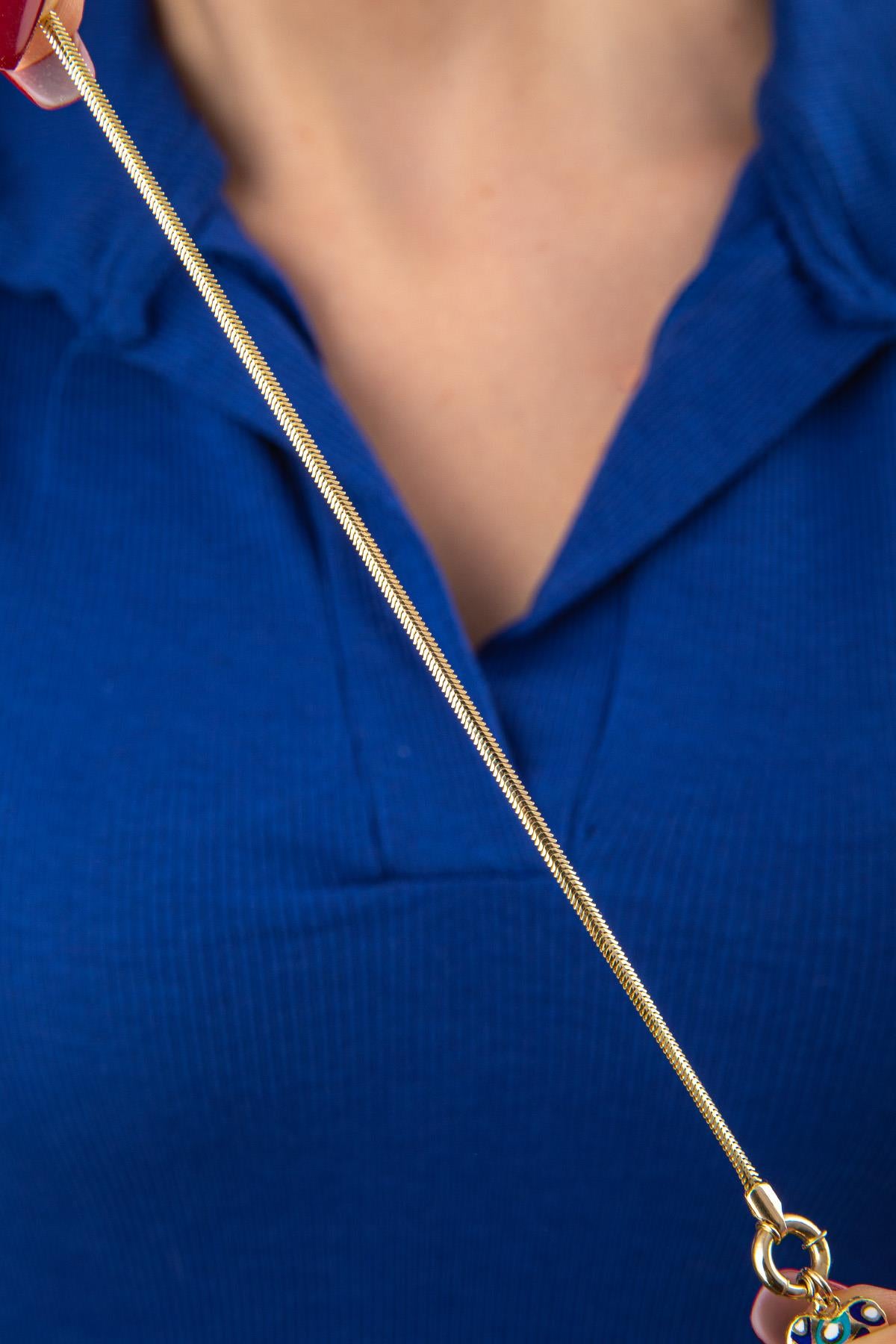 14K Gold Classic Snake Bracelet