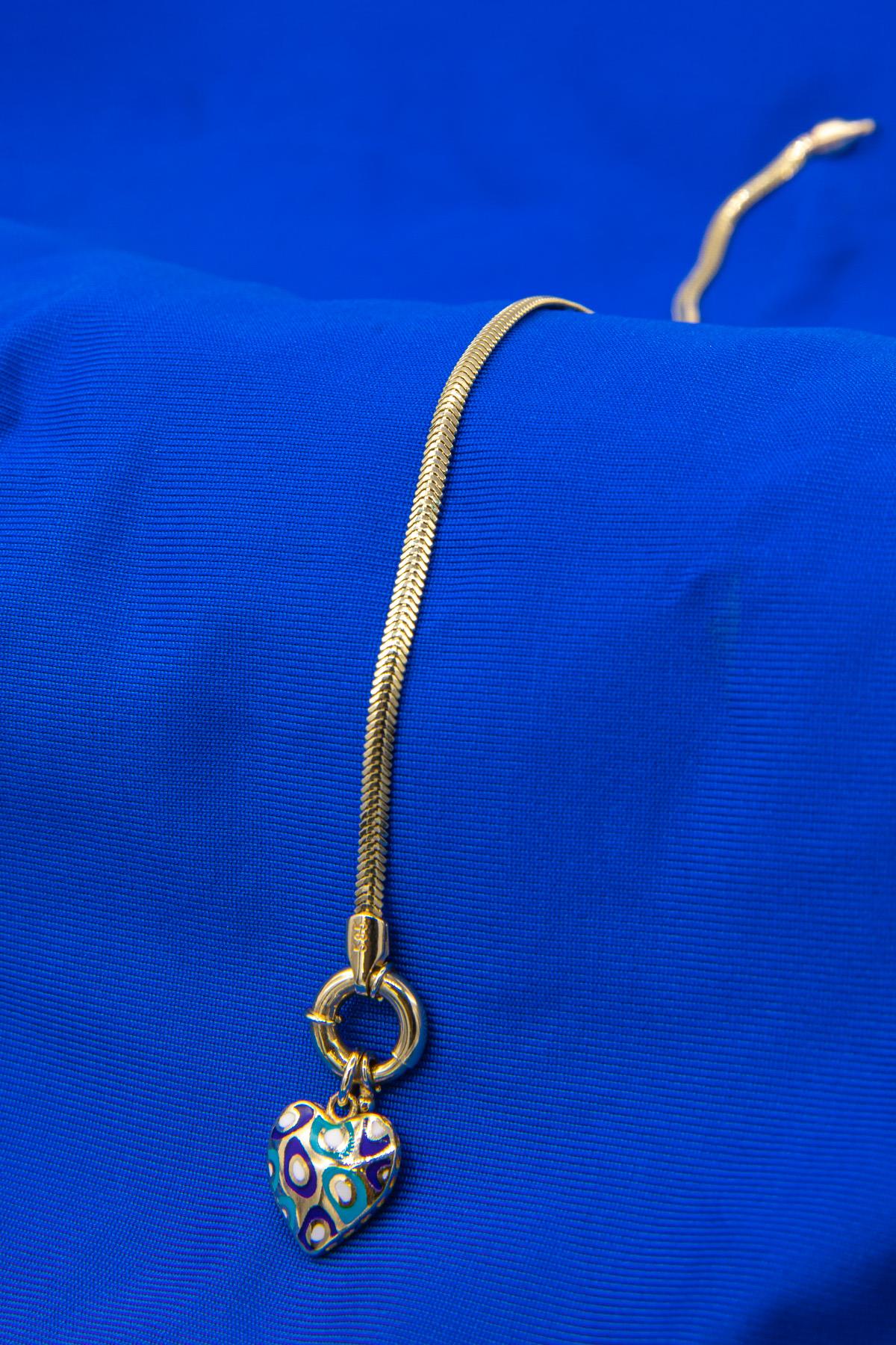 14K Gold Classic Snake Bracelet