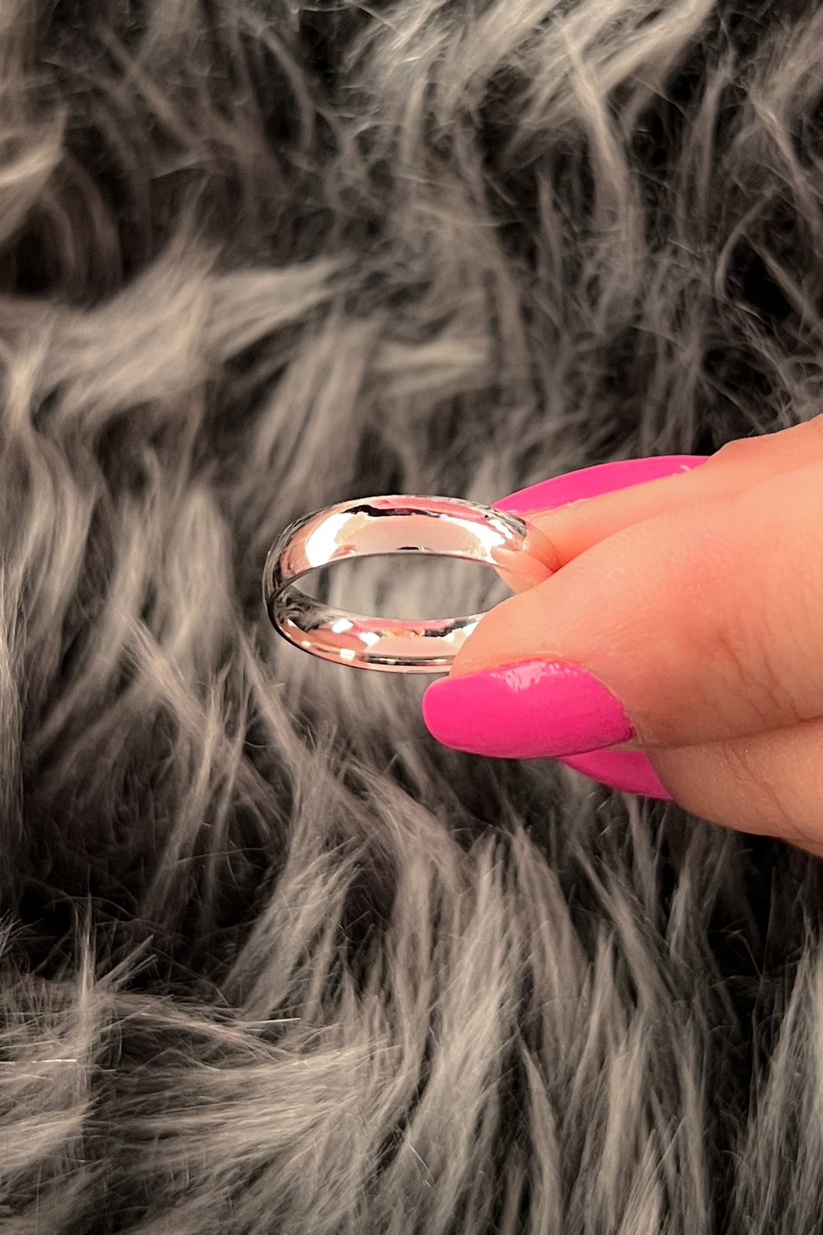 14K Solid Gold Classic Women's Band Ring