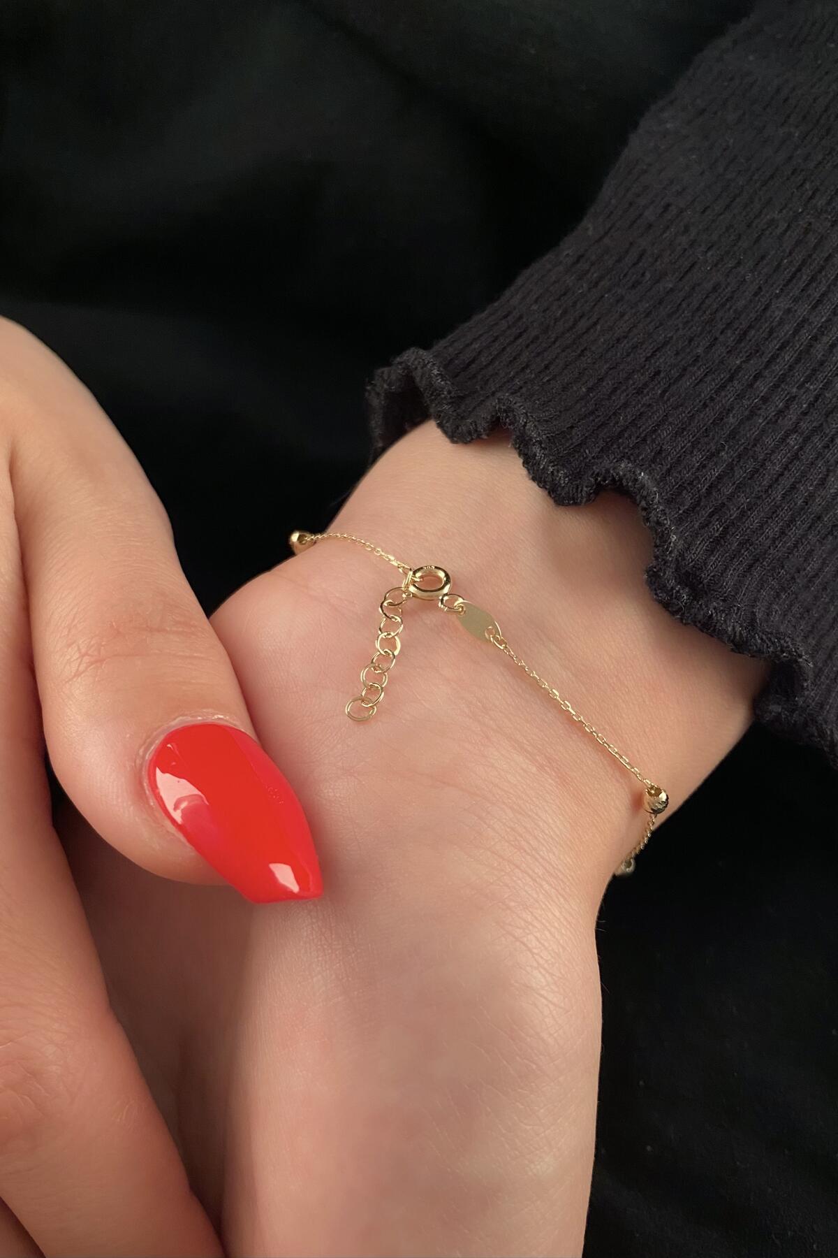 14K Altın Dorica Bracelet