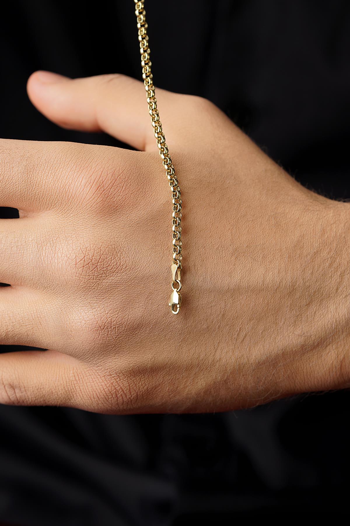 14K Gold Doch Man Bracelet
