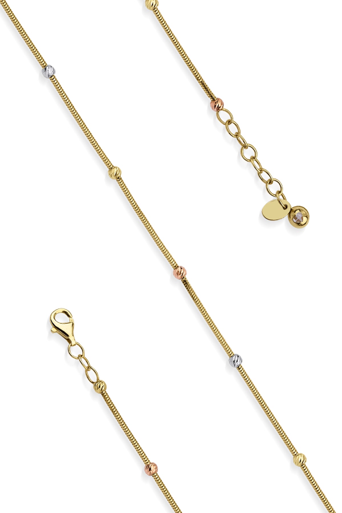 14K Gold Dorica Sparkling Chain Bracelet
