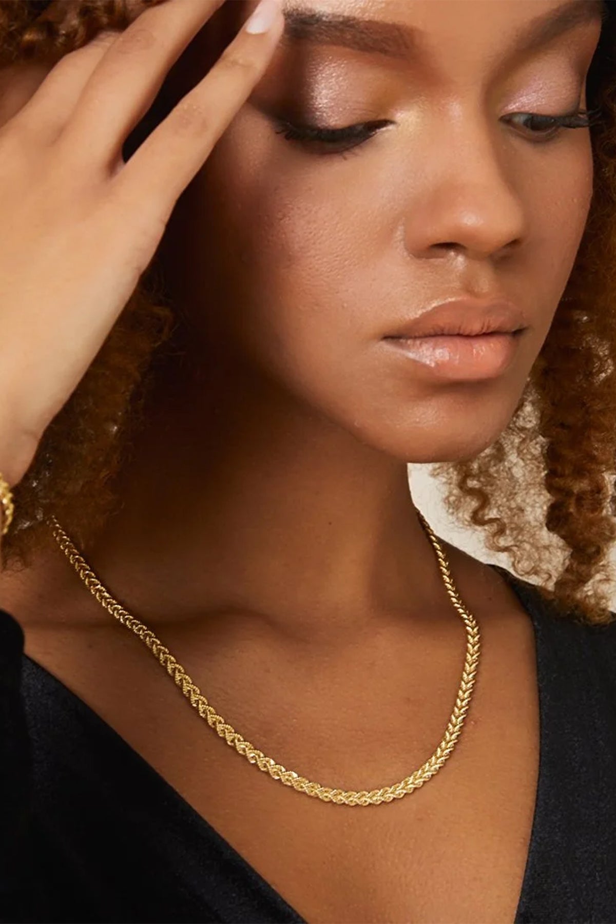 14K Gold Double Row Rope Chain