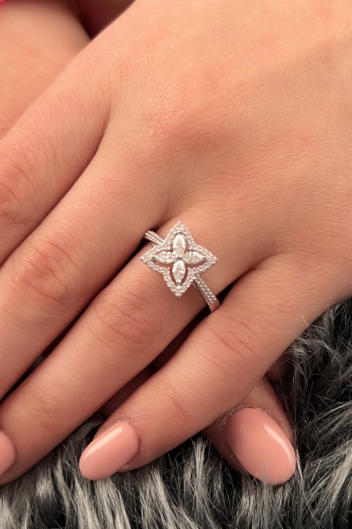 14K Gold Enchanted Lotus Ring