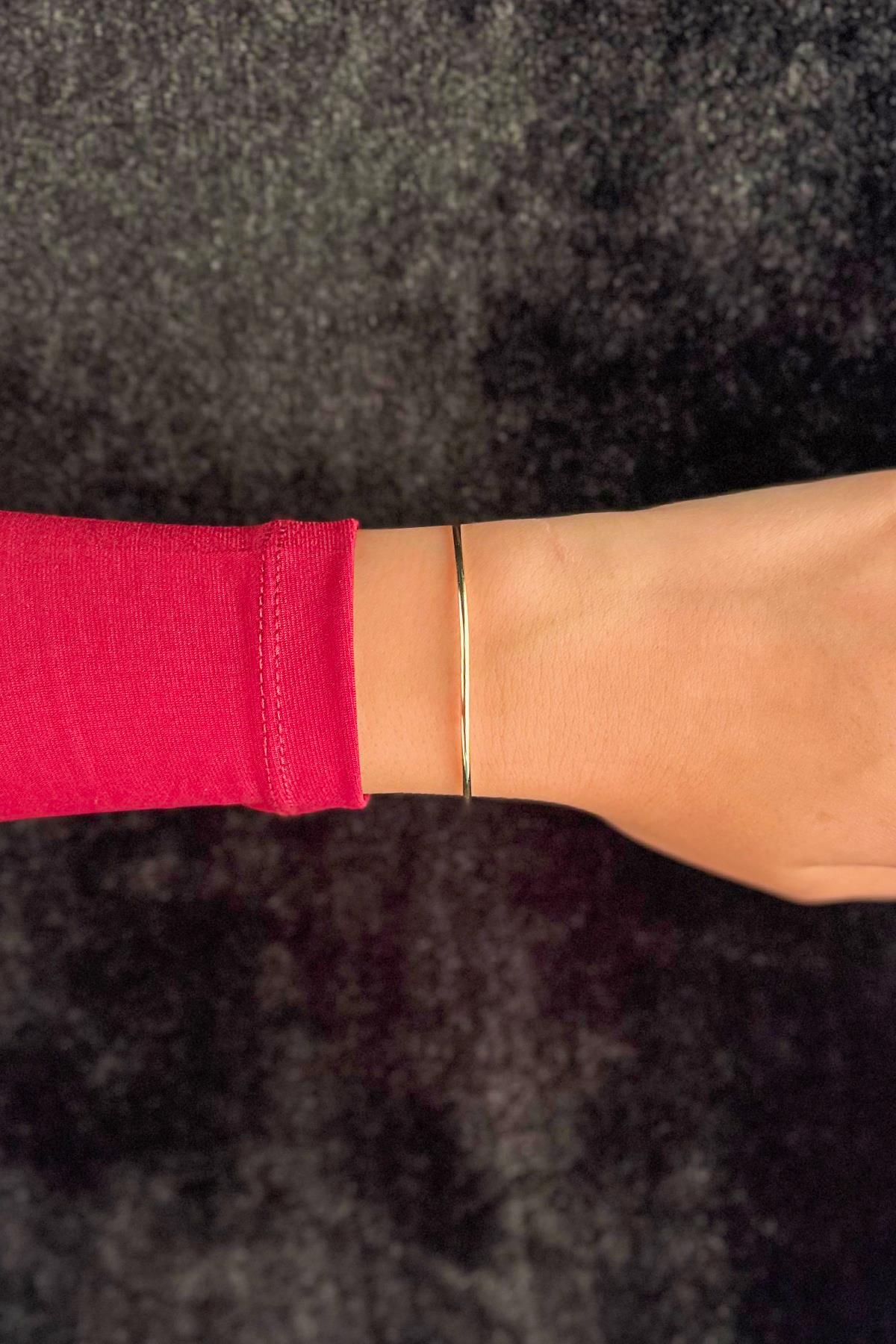 14K Gold Espina Bangle