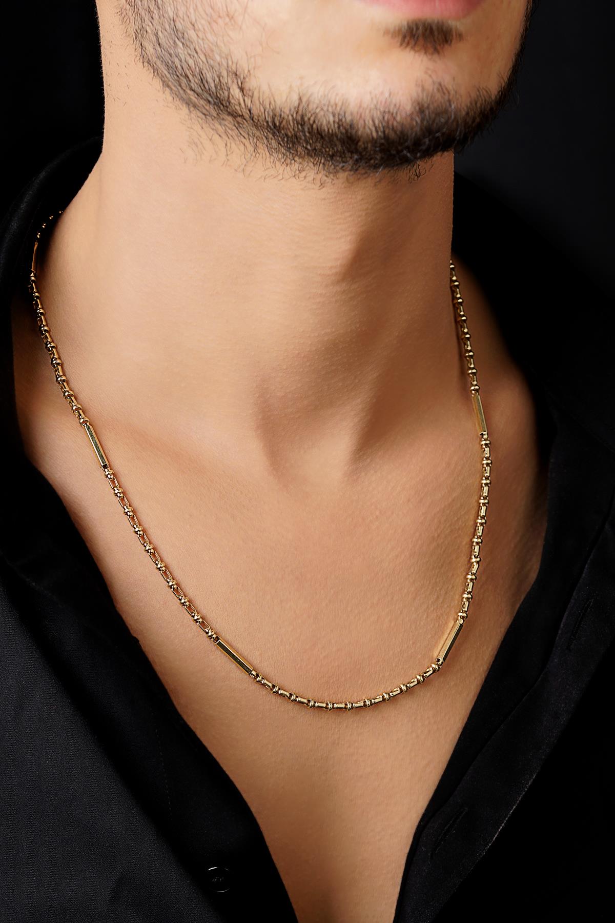 14K Gold Essence Roller Chain