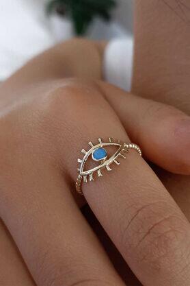 14K Gold Evil Eye