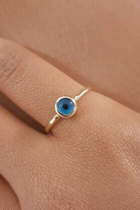14K Gold Evil Eye