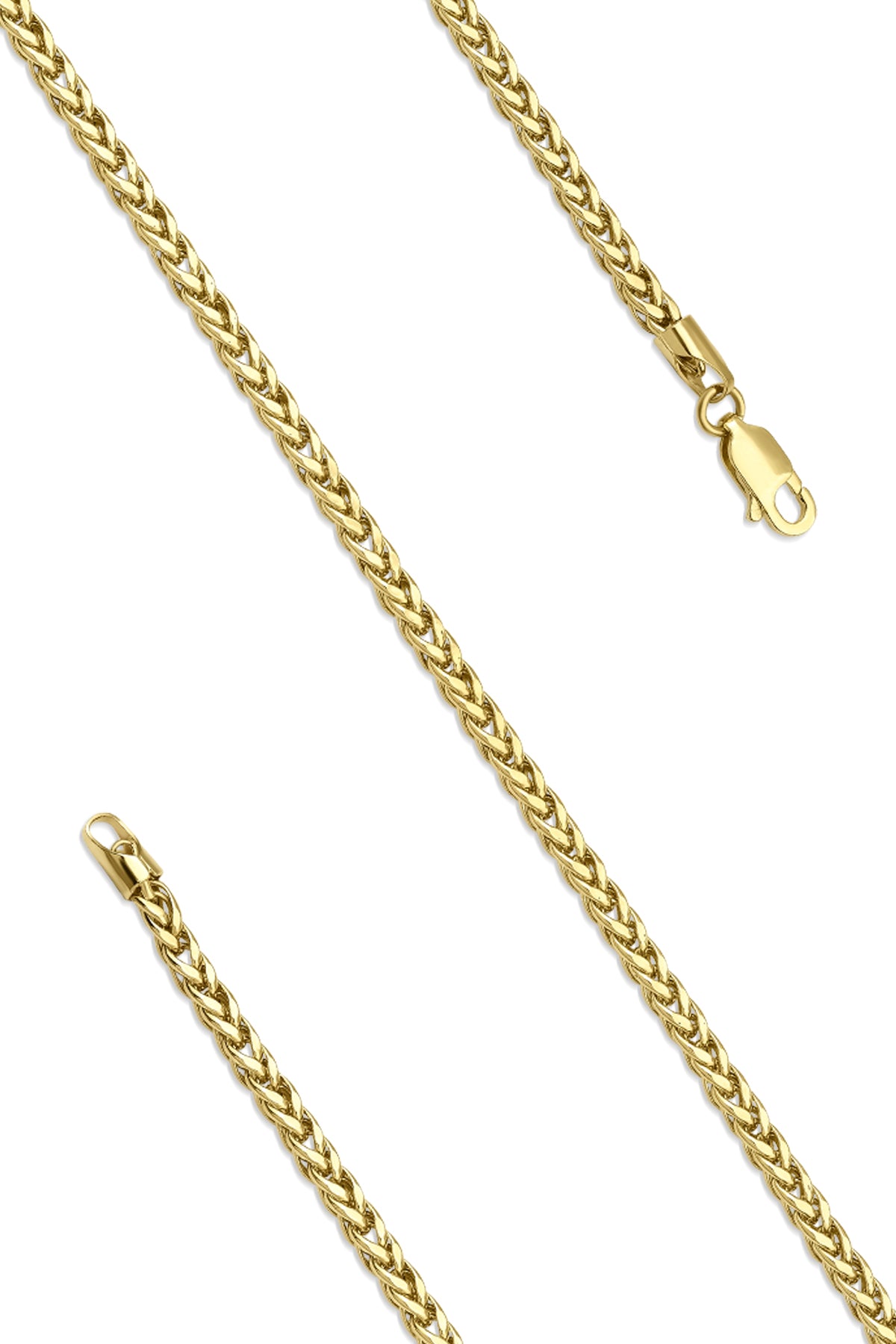 14K Gold Franco Bracelet