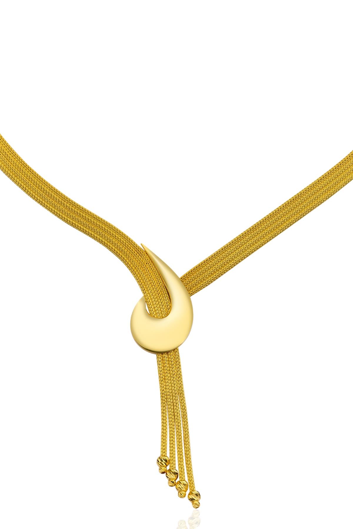 14K Gold Golden Aura Necklace