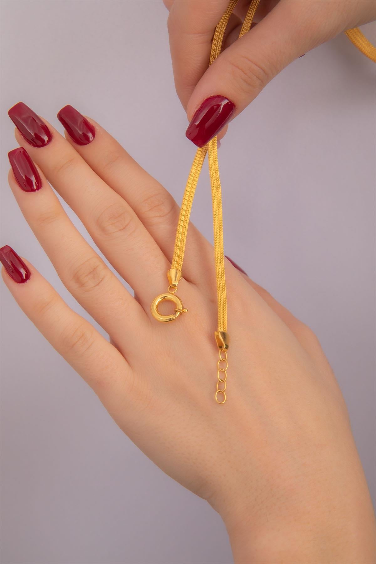 14K Gold Golden Aura Necklace