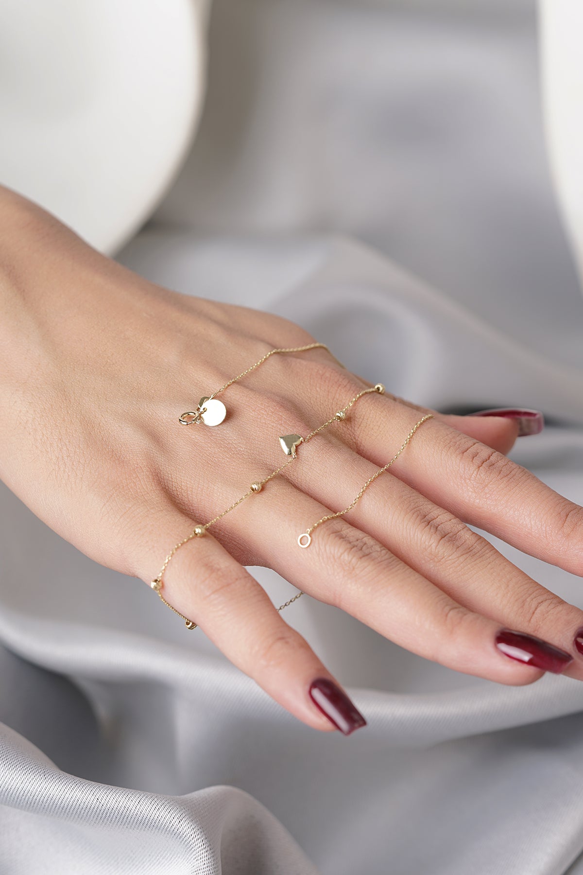 14K Gold Heart Dorica Necklace