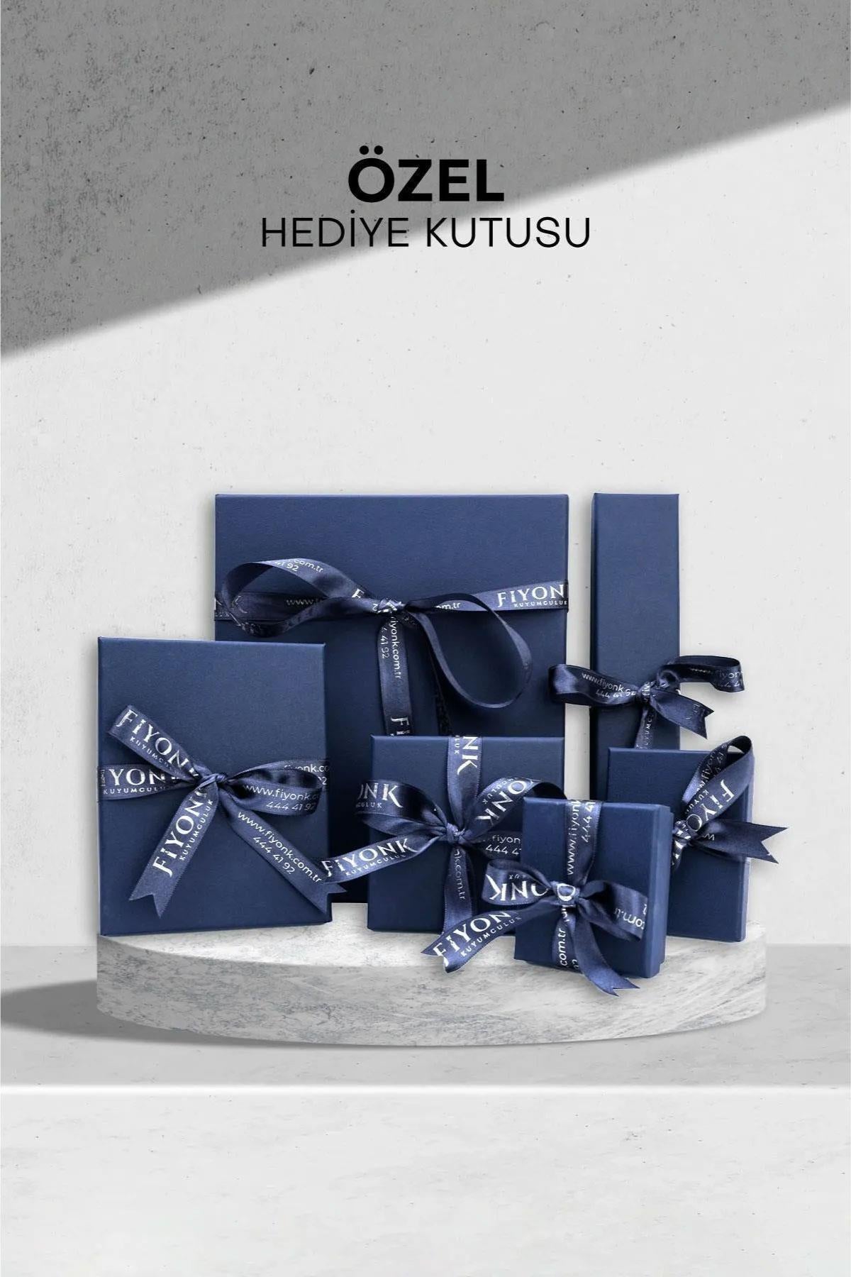 14K Gold Heart Drop Threader Earring (Single)