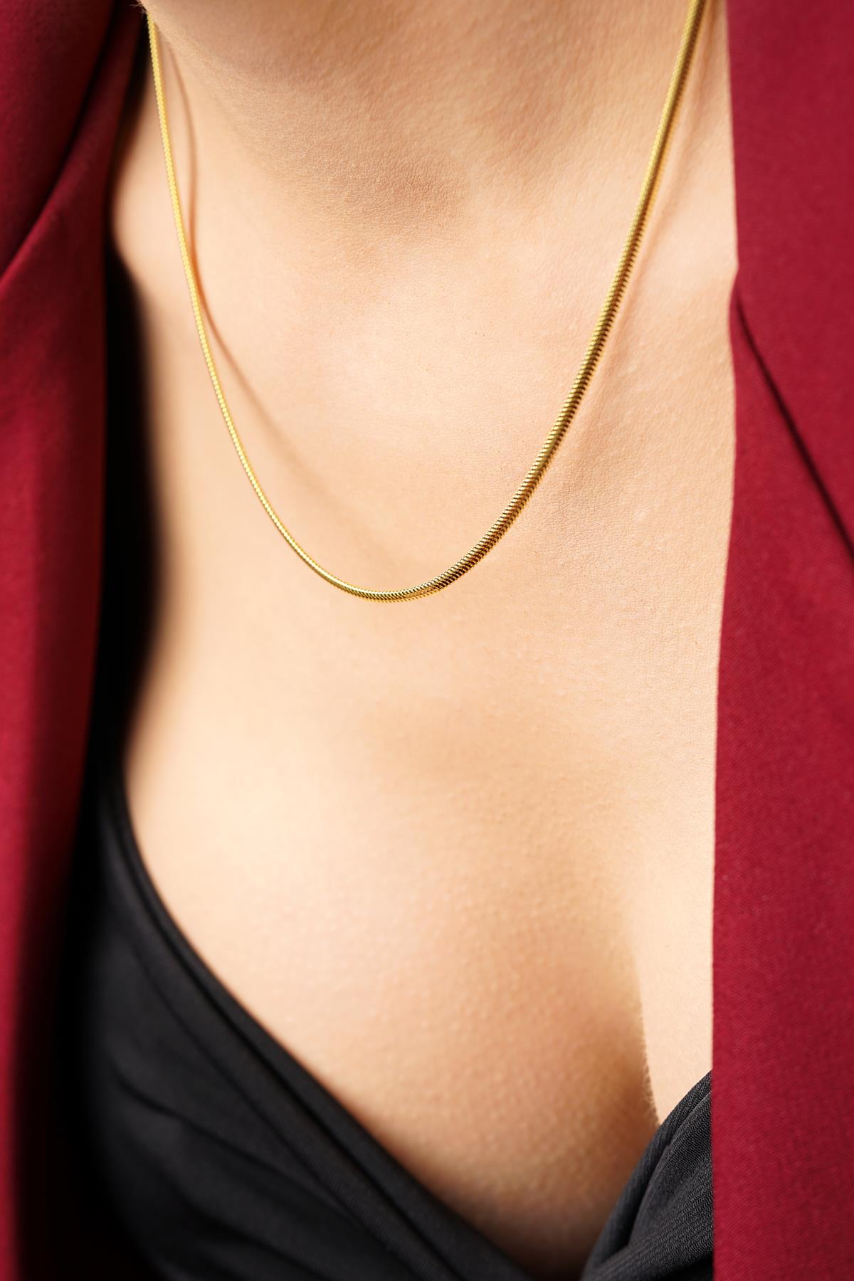 14K Gold Italian Chain Necklace