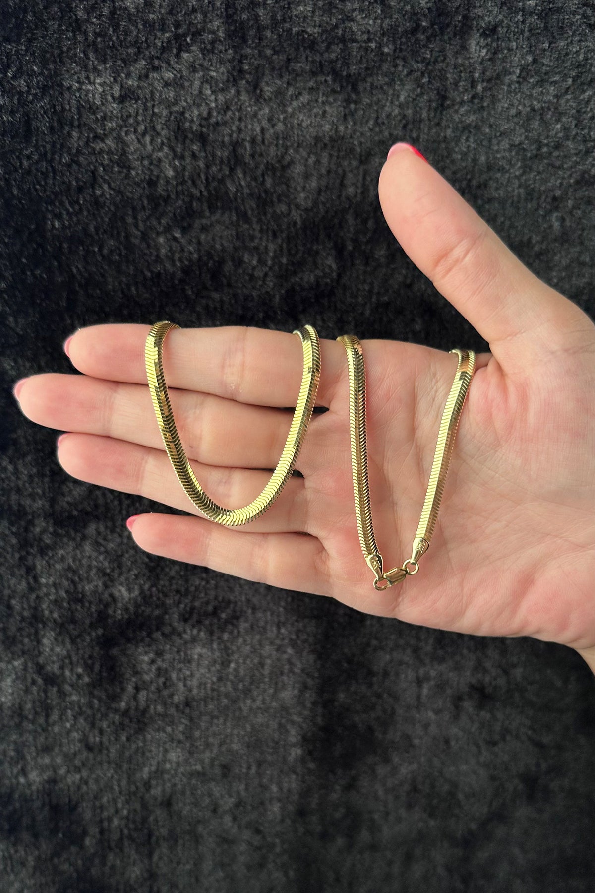 14K Gold İtalian Snake Chain 0.169 inch