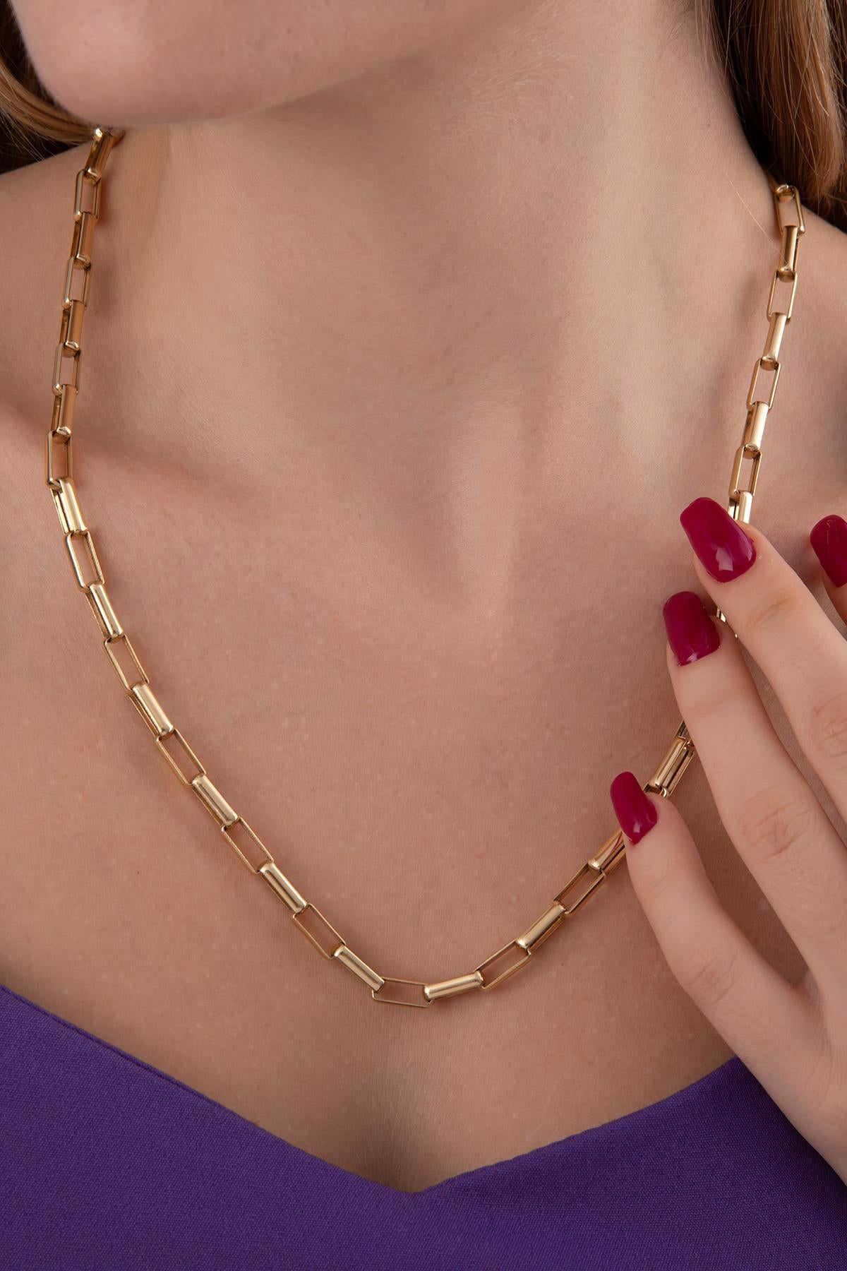 14K Gold Laura Chain