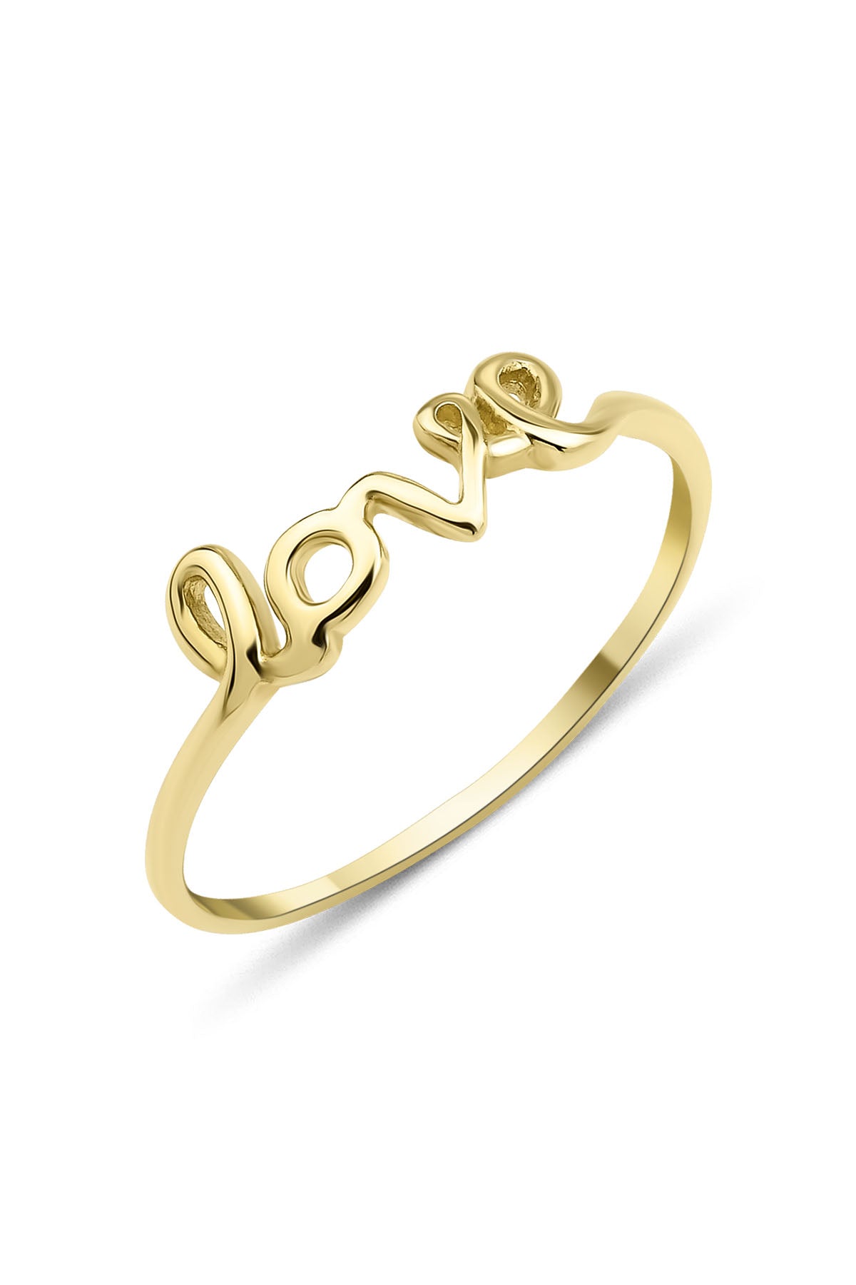 14K Gold Love Ring