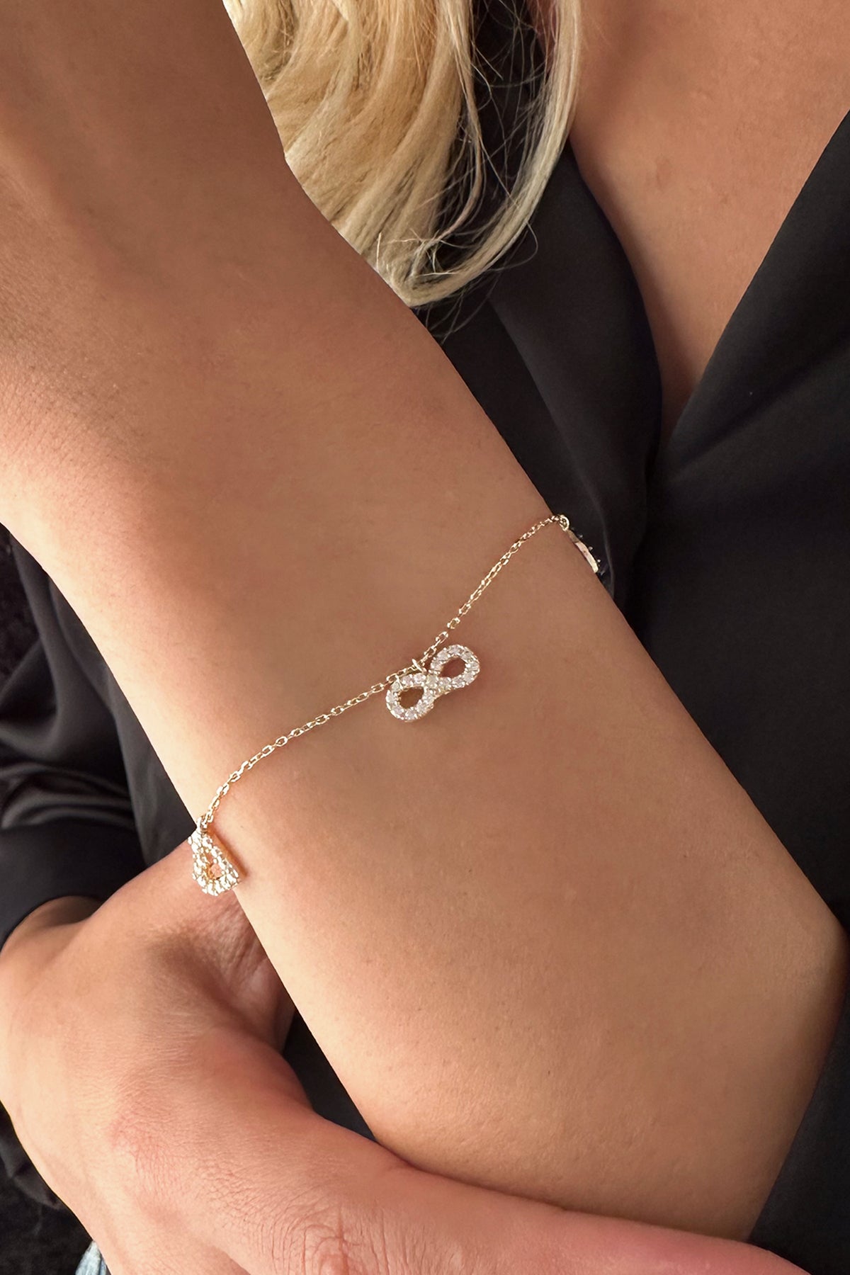 14K Gold Lucky Charm Bracelet