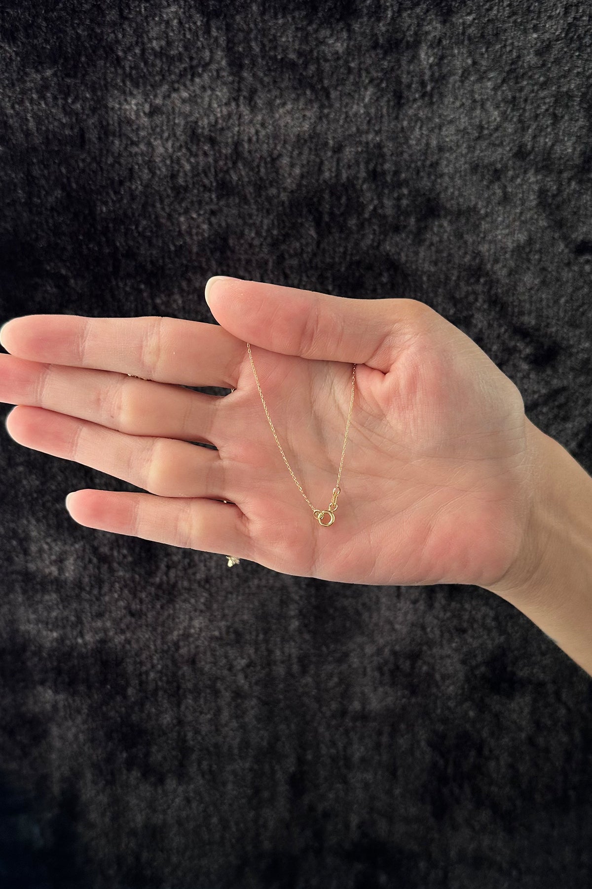 14K Gold Lucky Charm Necklace