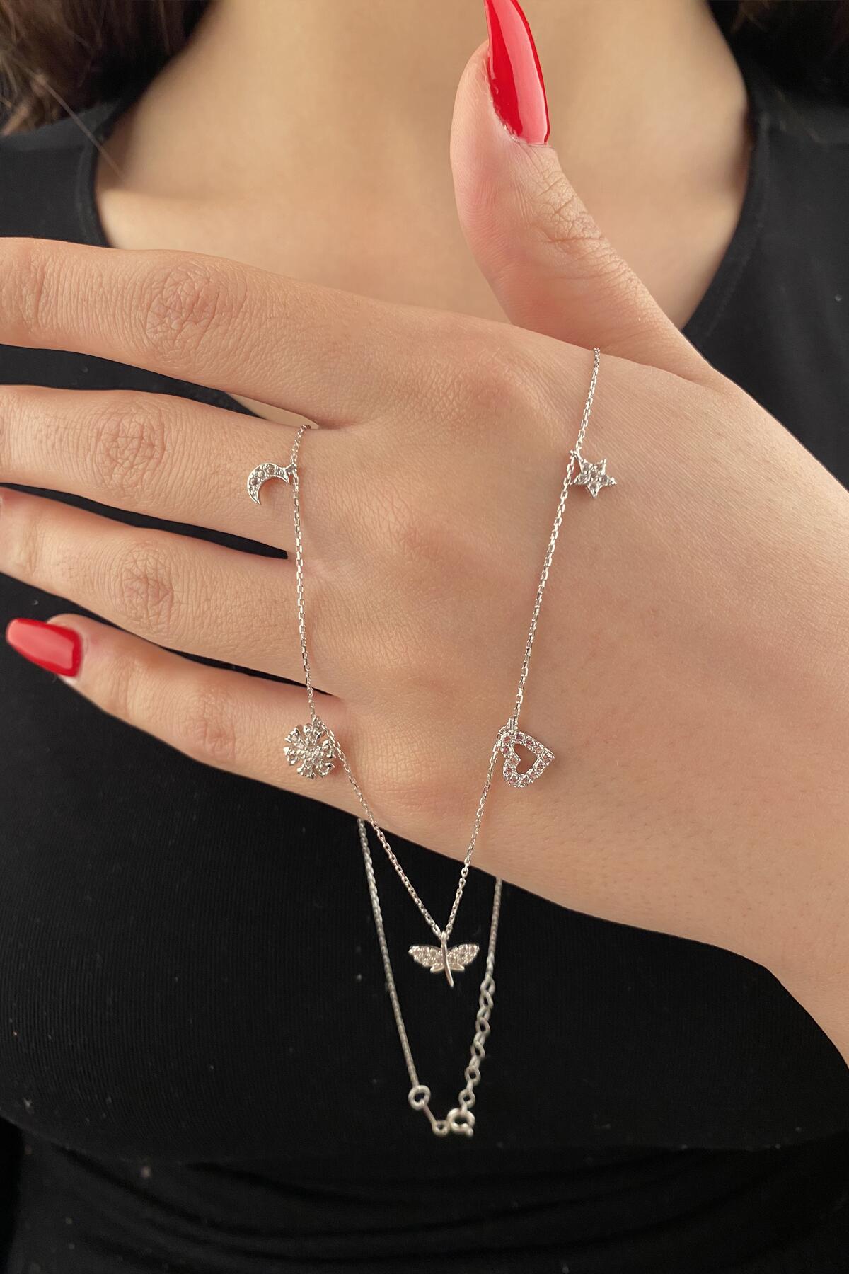 14K Gold Lucky Charms Necklace 3