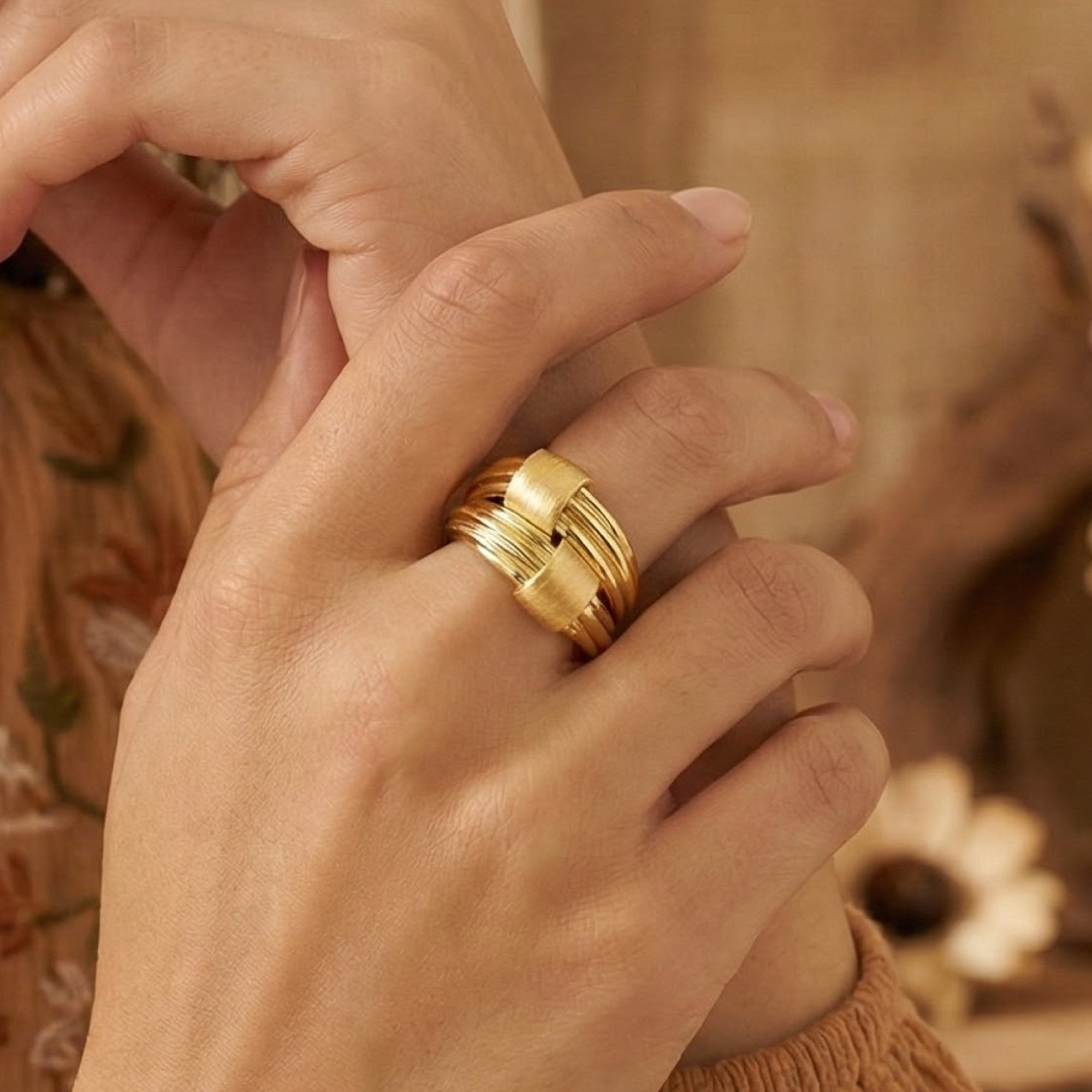 14K Gold Lumina Ring