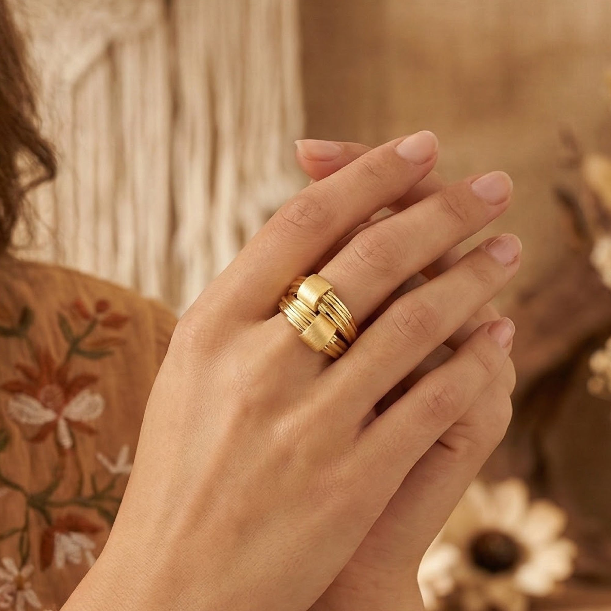 14K Gold Lumina Ring