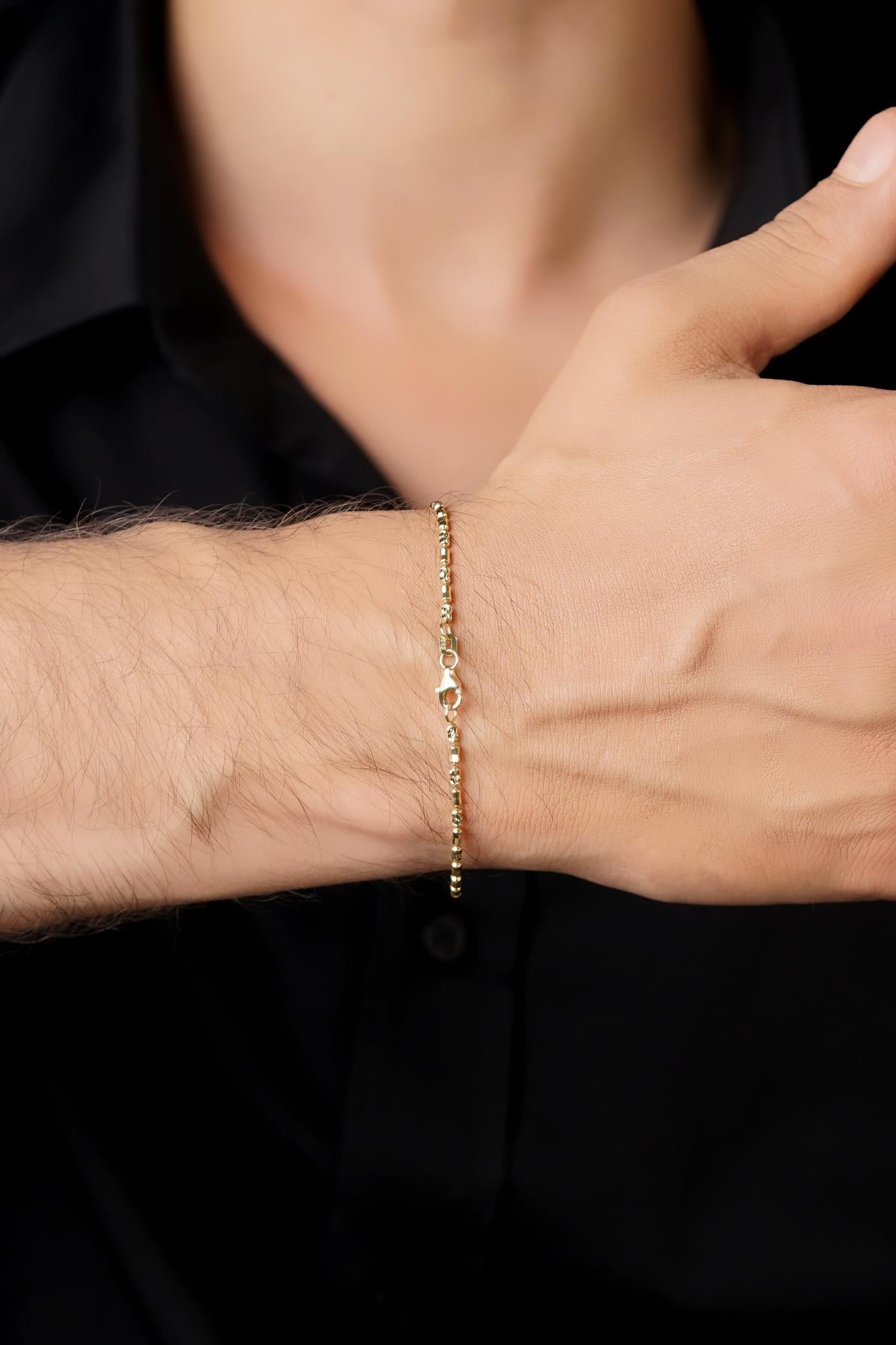 14K Solid Gold Melissa Bracelet