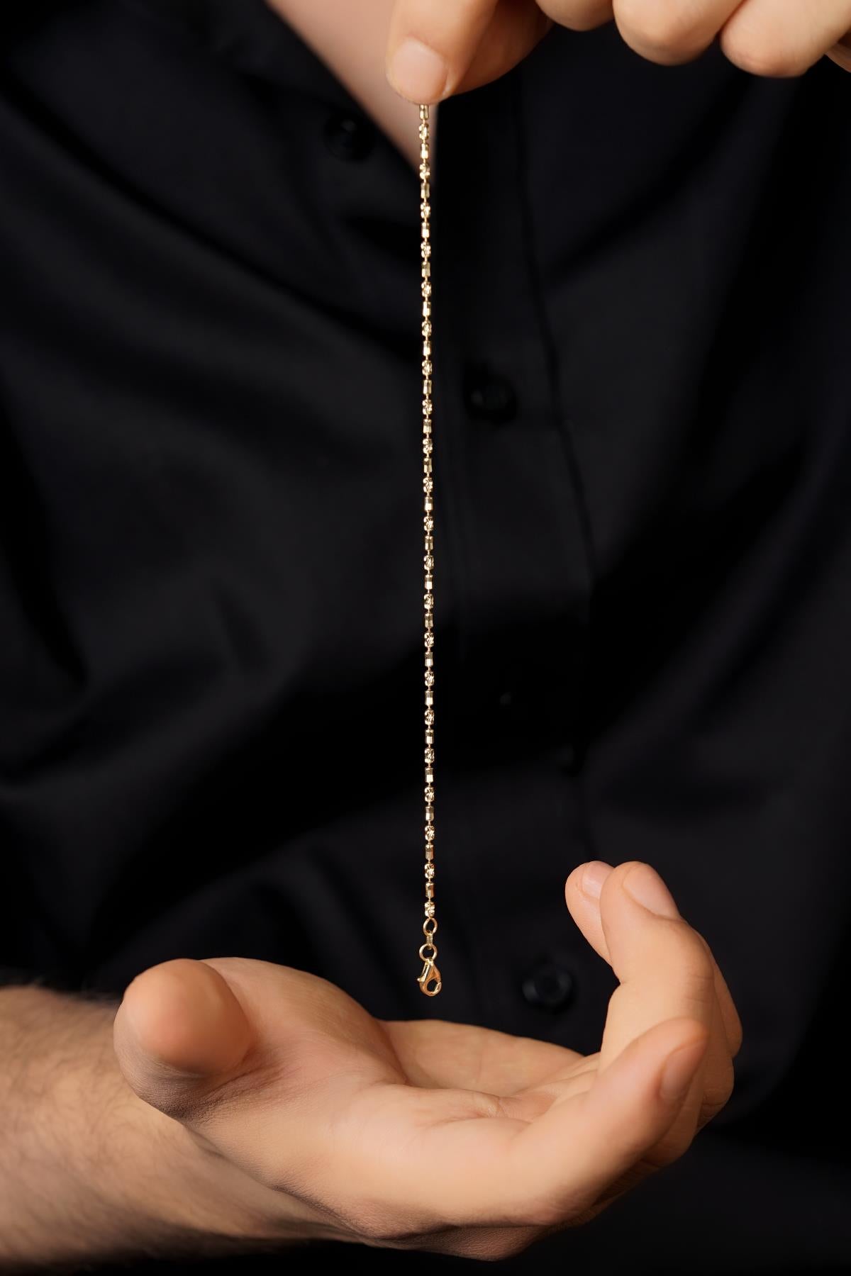 14K Solid Gold Melissa Bracelet