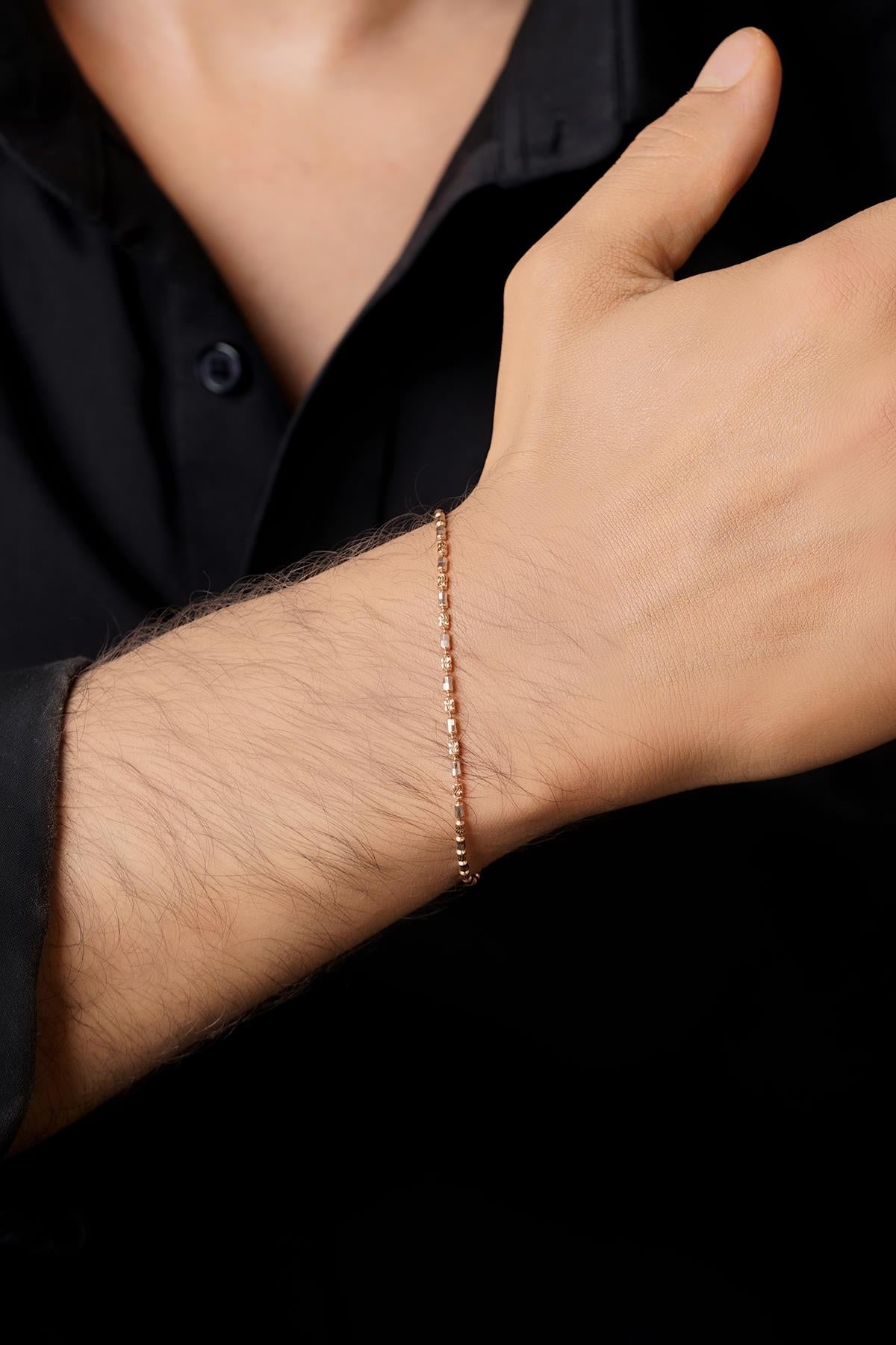 14K Solid Gold Melissa Bracelet