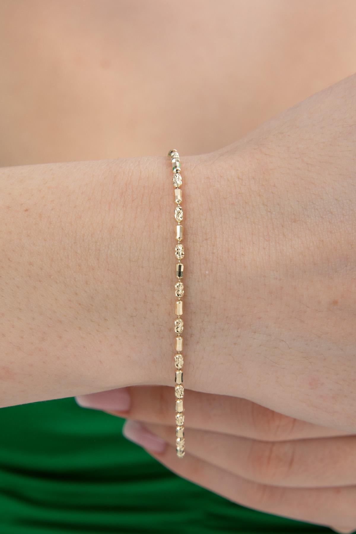 14K Gold Melissa Bracelet