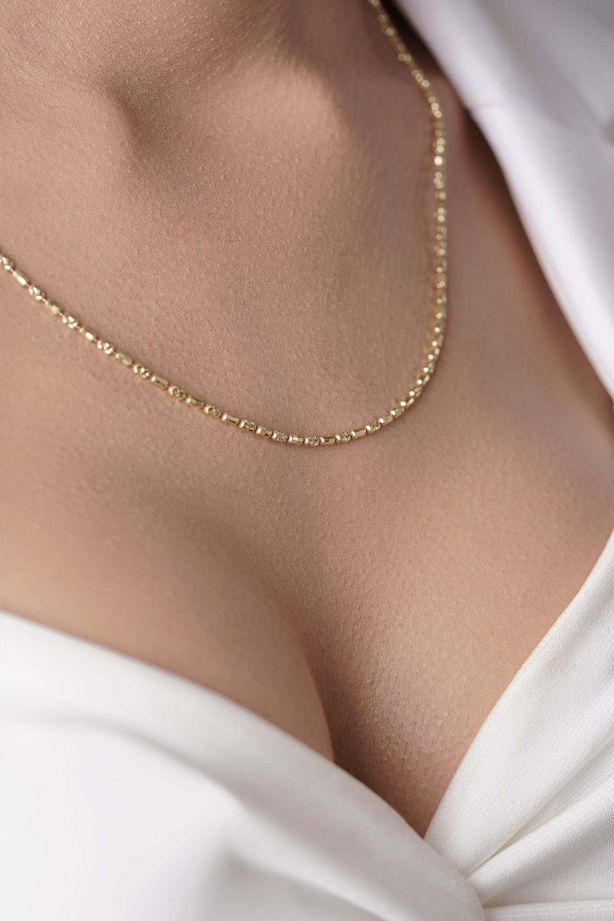 14K Gold Melissa Chain