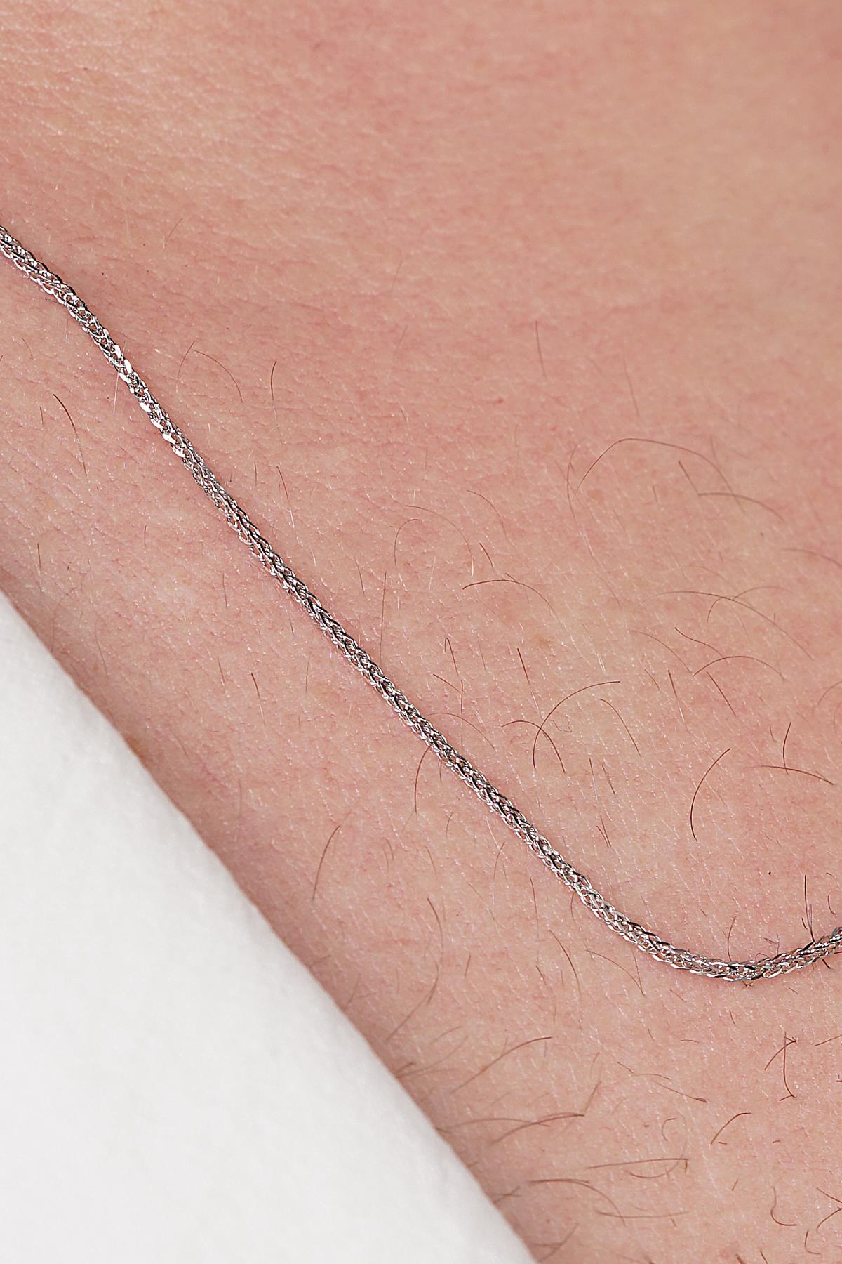 14K Solid Gold Men'sChain Necklace