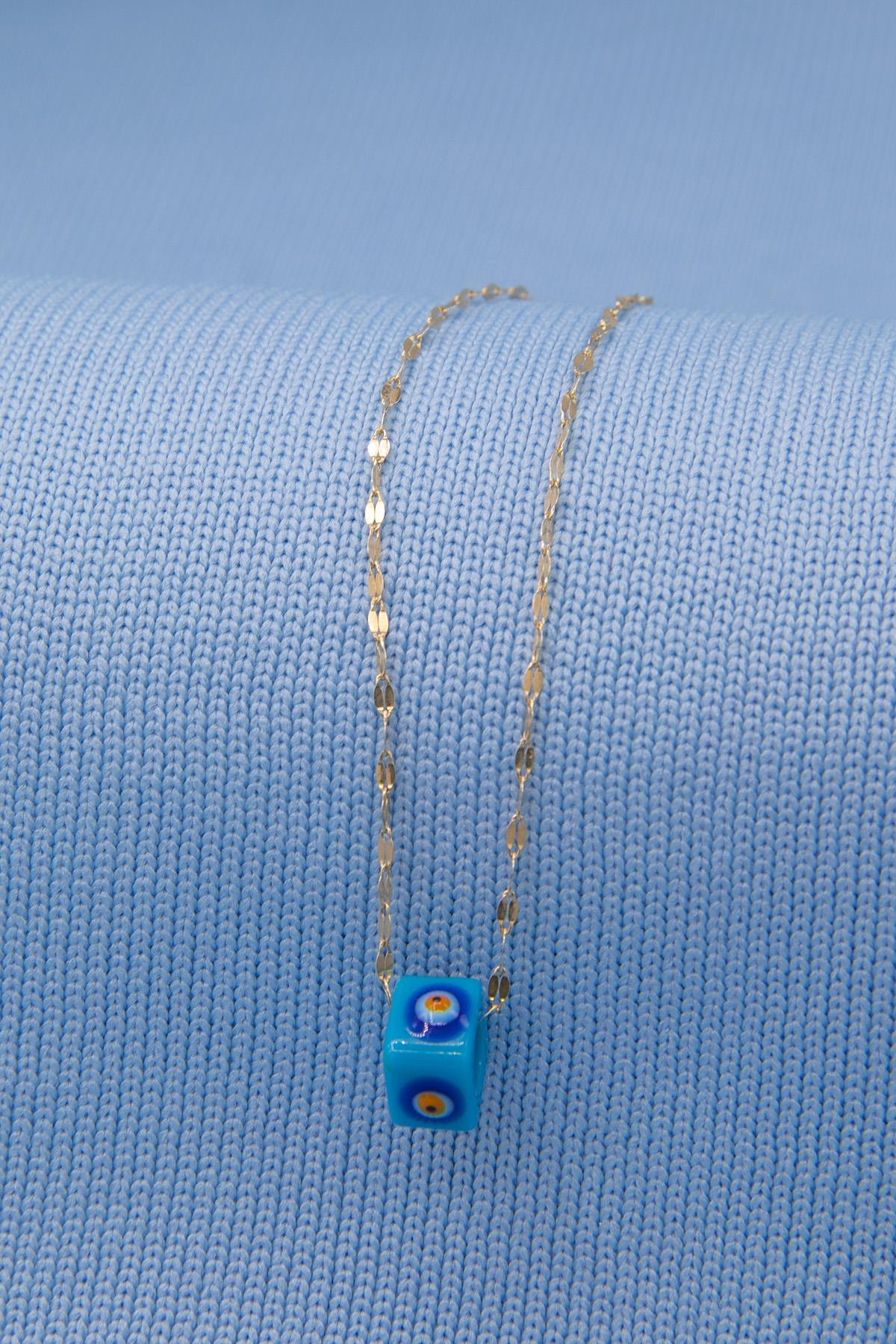 14K Gold Mirror Chain Bracelet