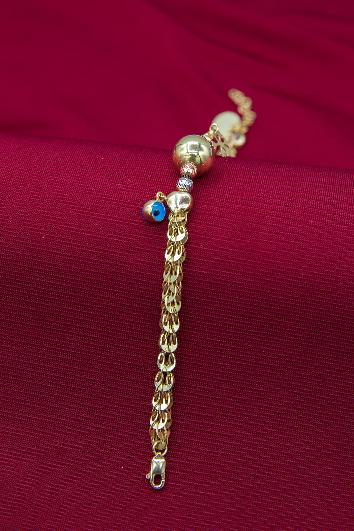 14K Gold Modern Dorica Bracelet