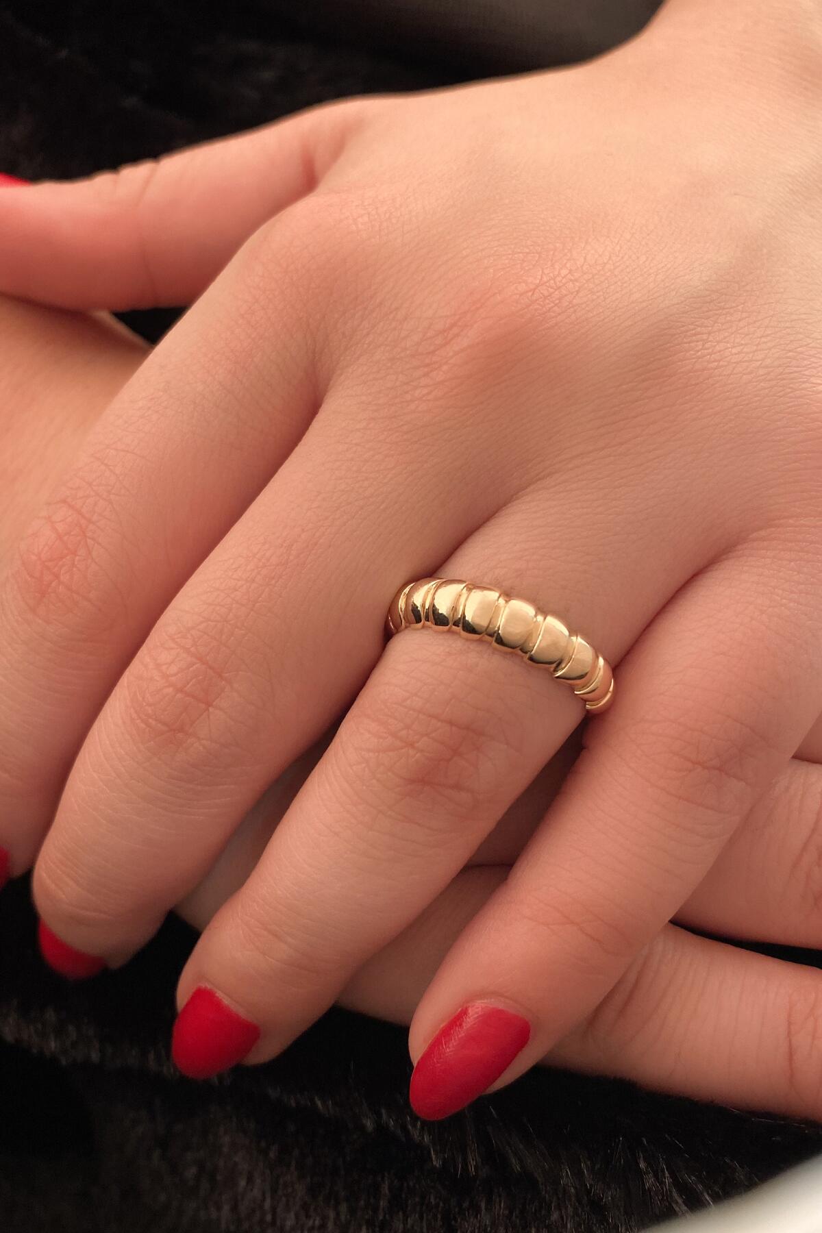 14K Gold Morphose Ring