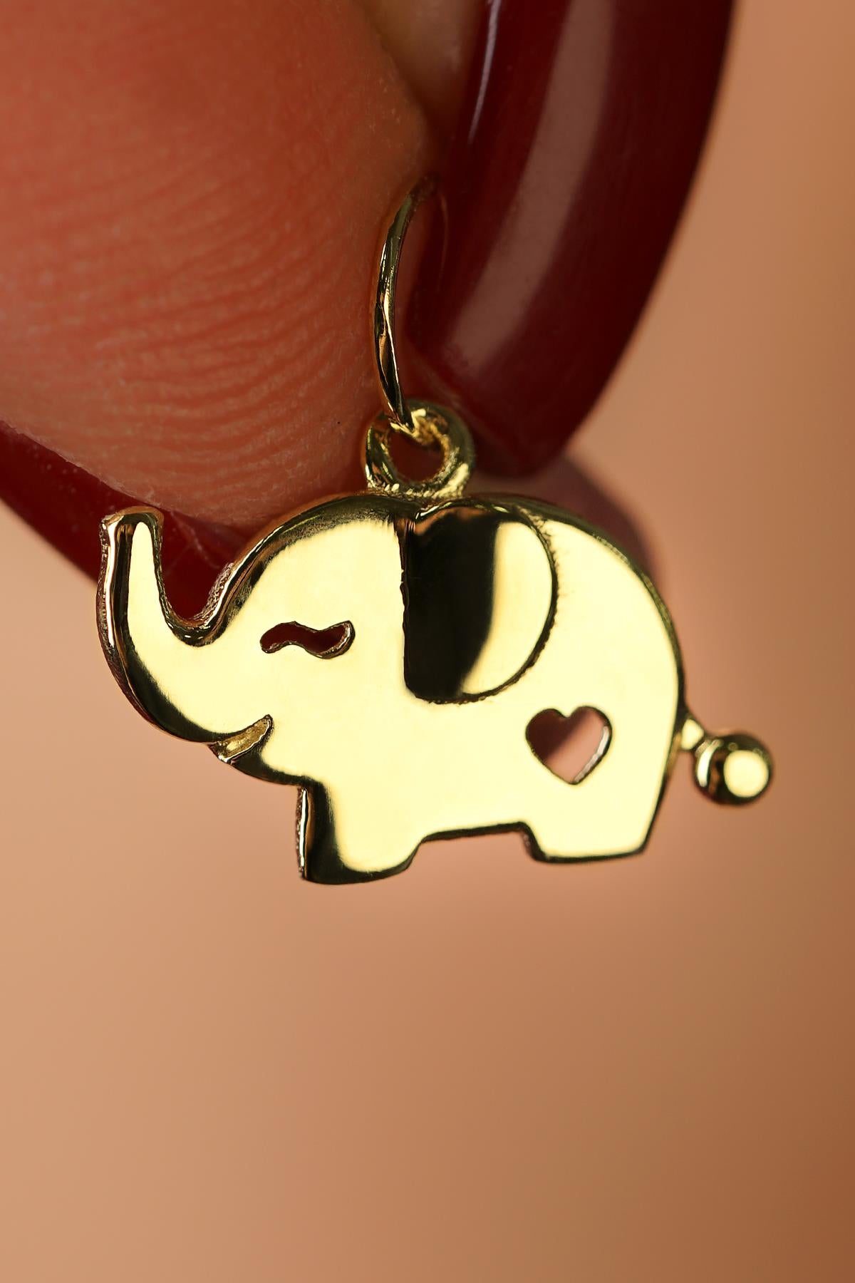 14K Gold Paw Pendant