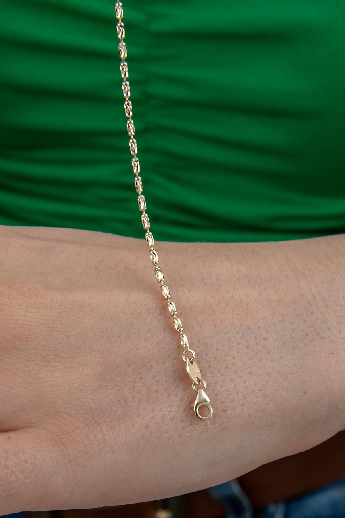 14K Gold Perla Bracelet