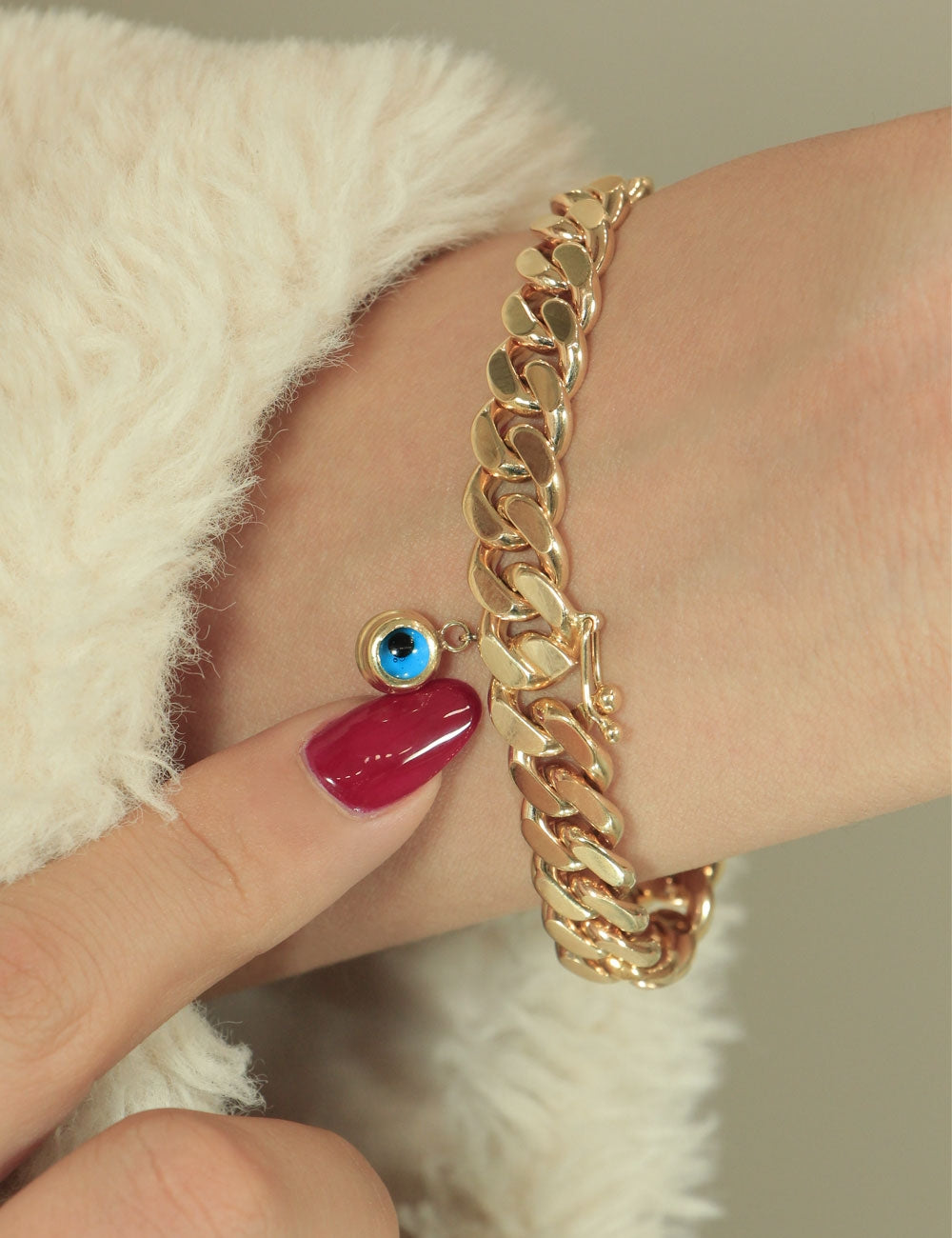 14K Gold Personalized Diamond Bracelet