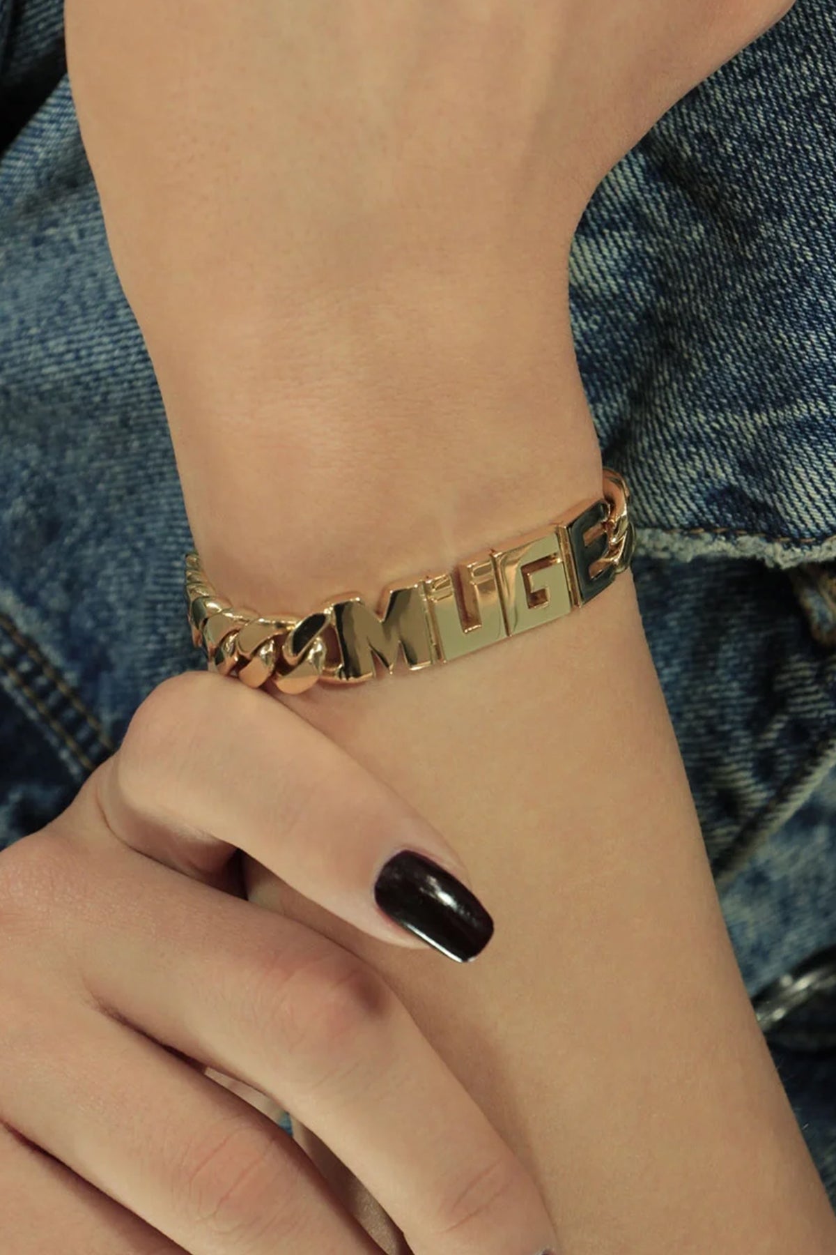 14K Gold Personalized Name Bracelet