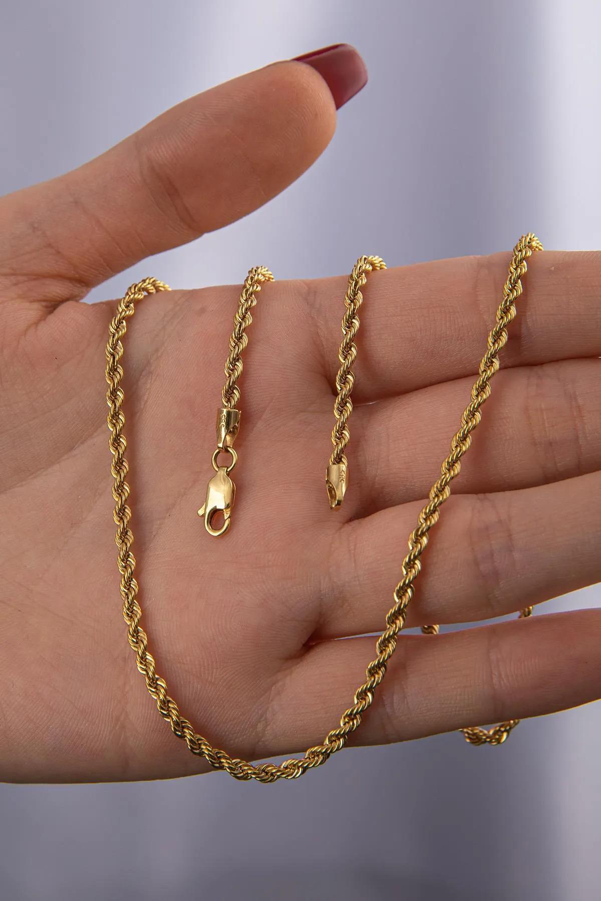14K Gold Rope Chain