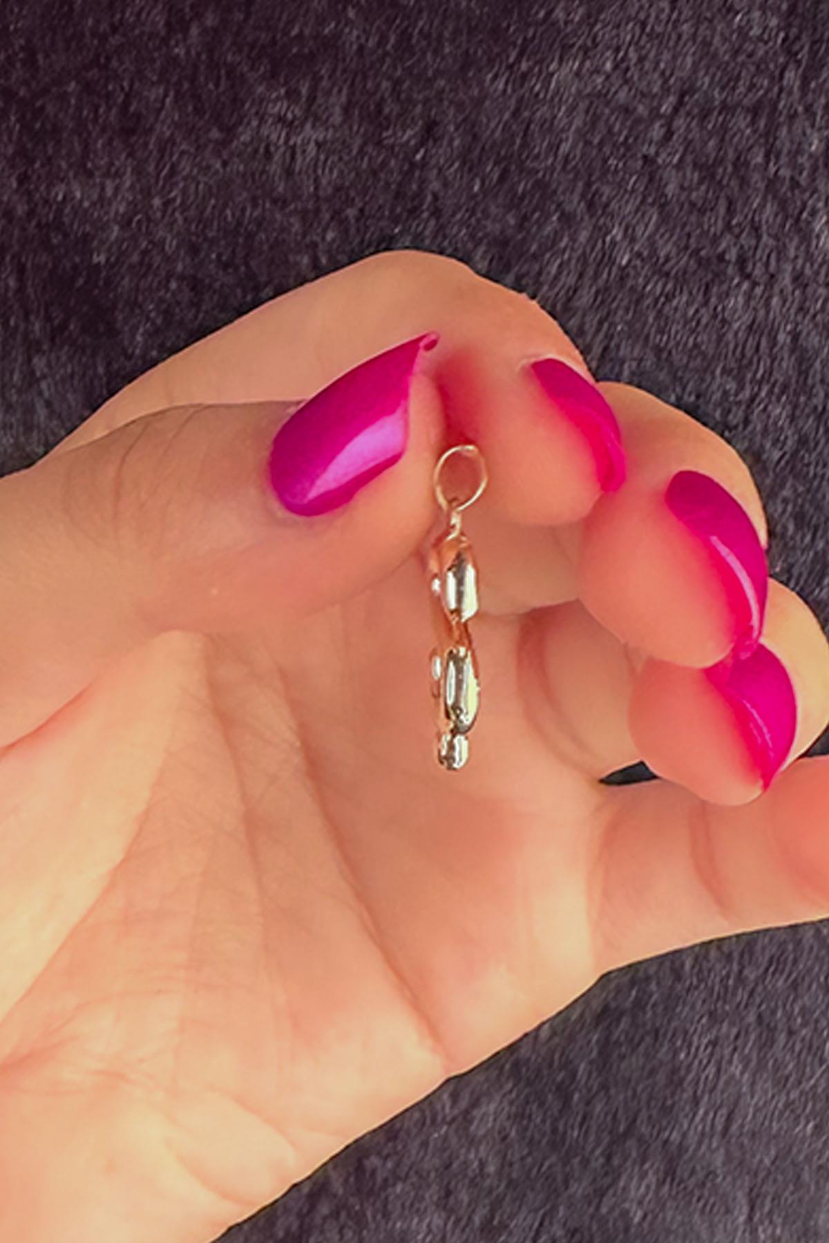 14K Gold Ş Letter Charm