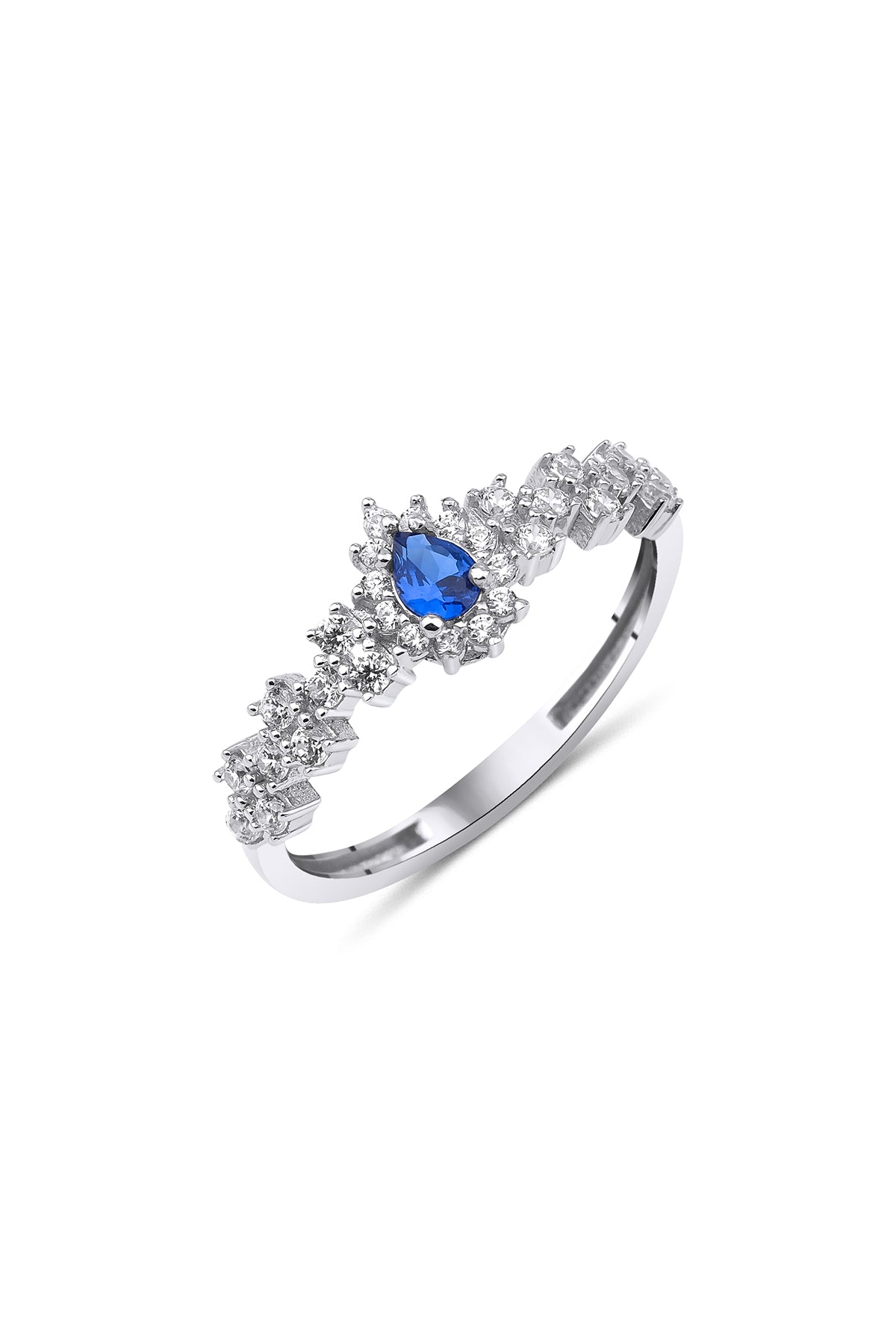 14K Gold Sapphire Ring