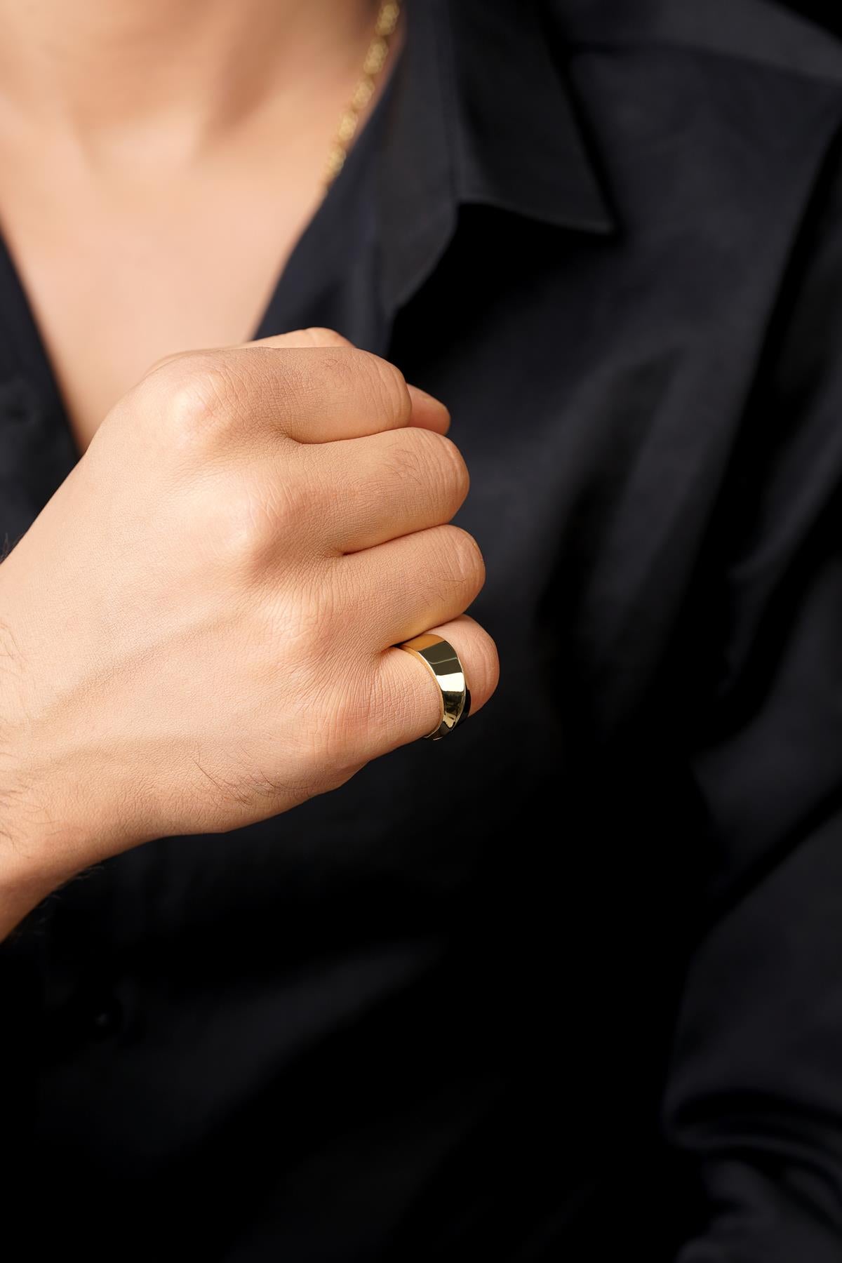 14K Solid Gold Sirus Ring
