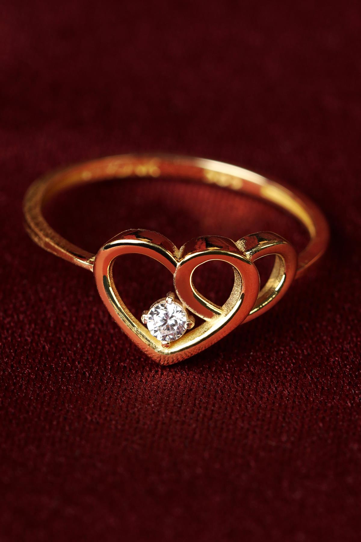 14K Gold Soulmate Statement Ring