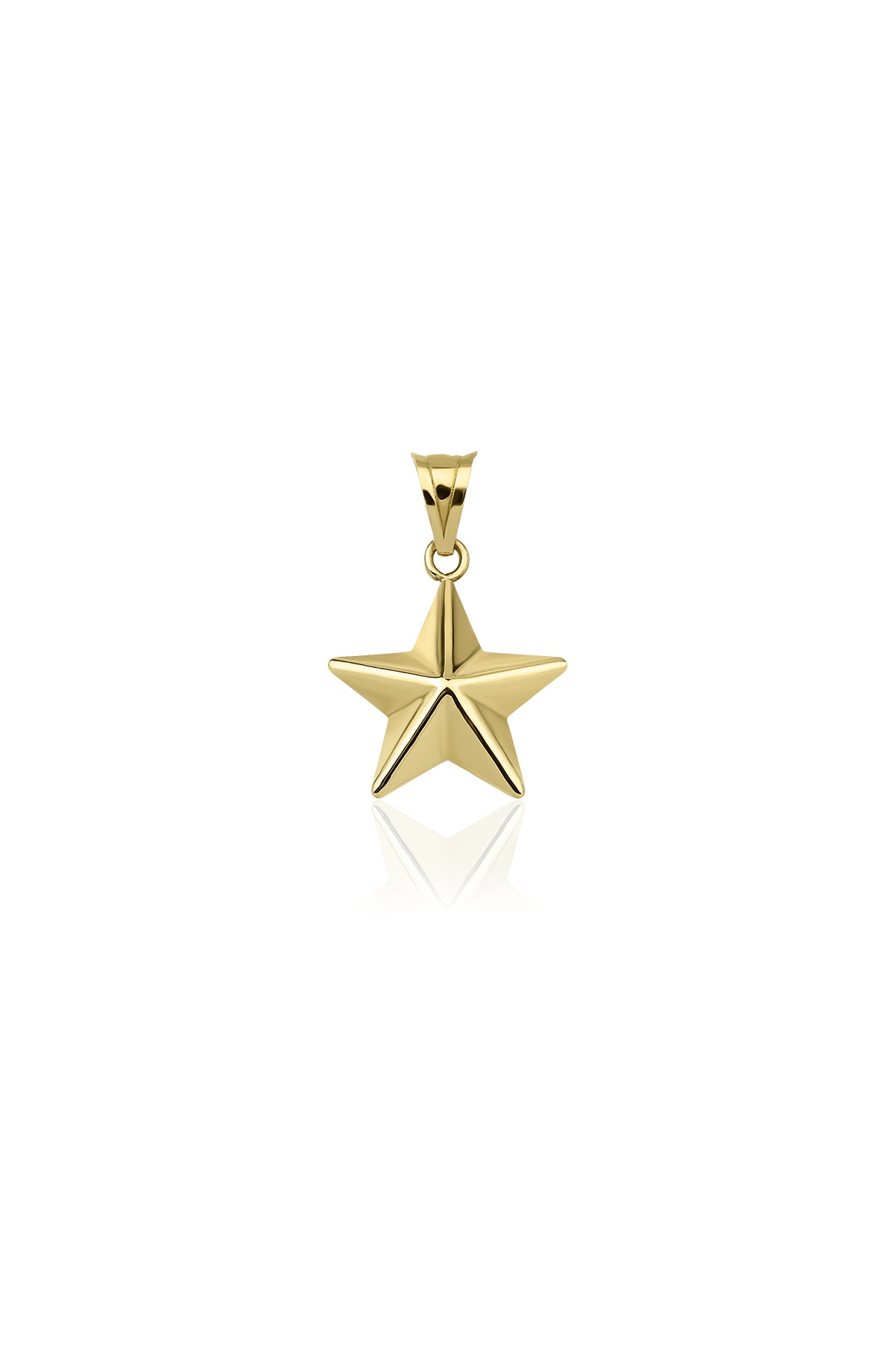 14K Gold Star Charm